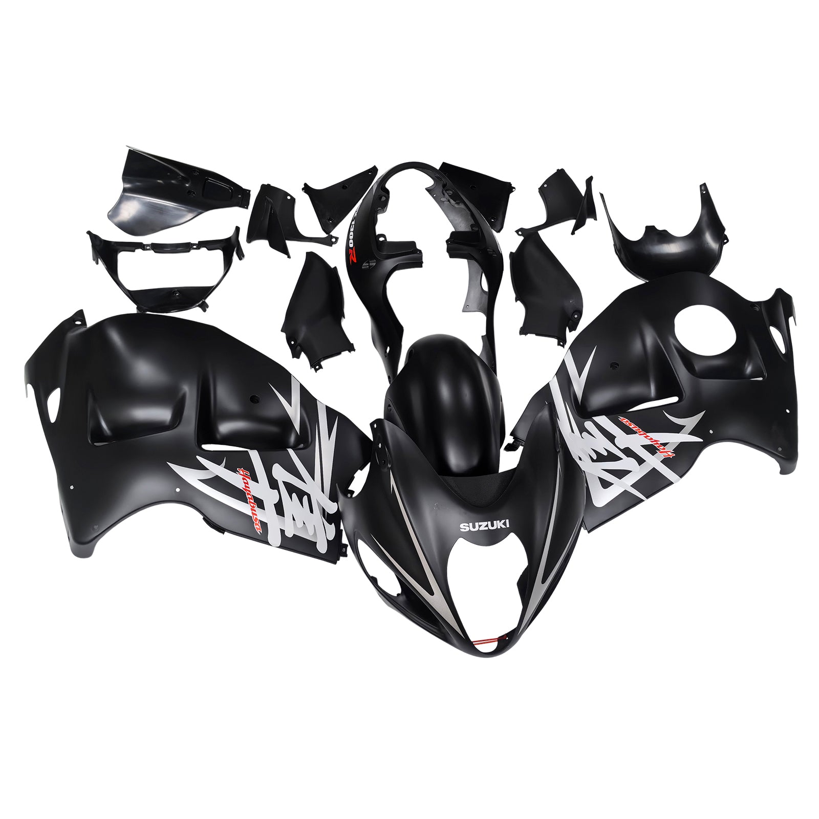 1999-2007 Ajustement pour suzuki hayabusa gsx1300r injection kit de carénage