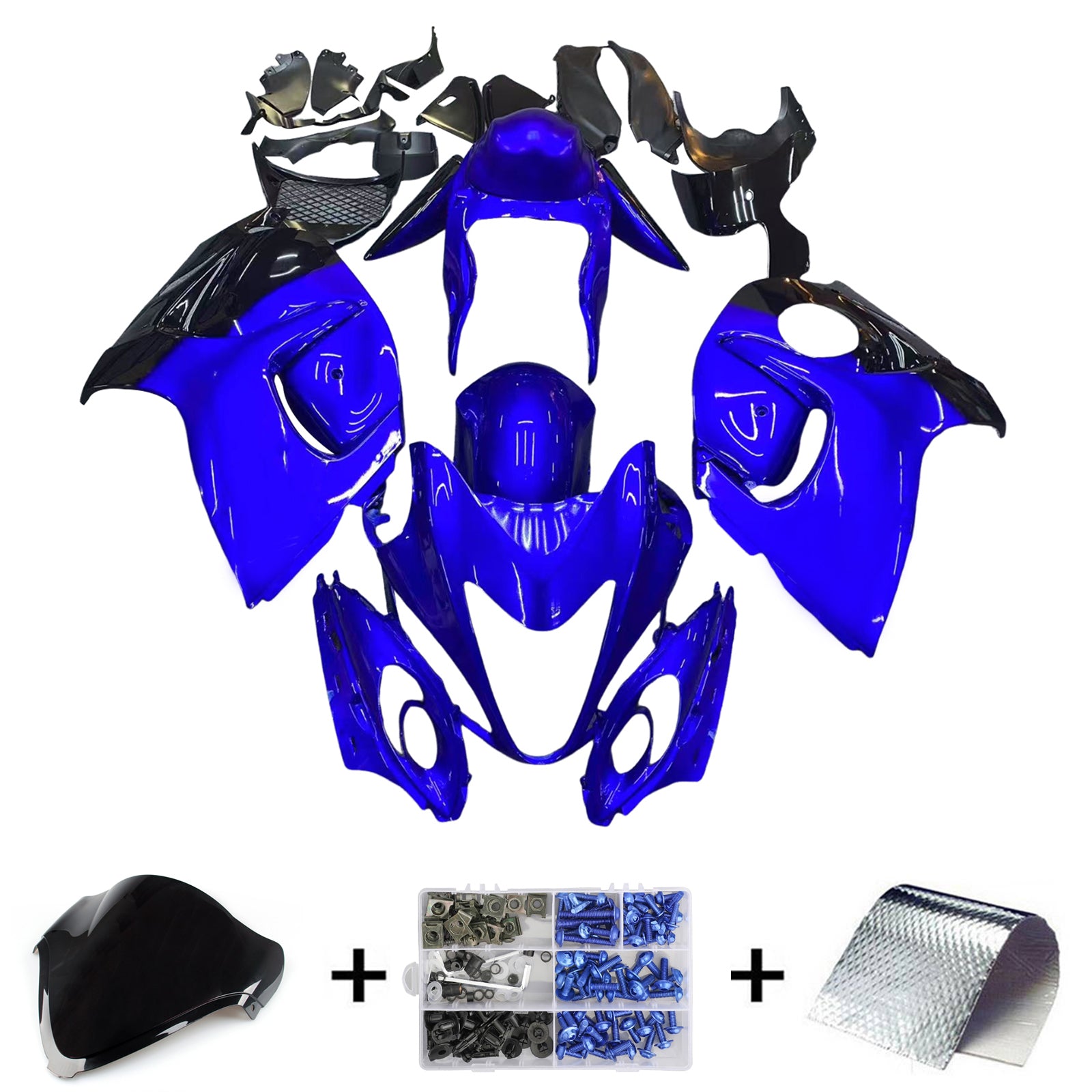 2008-2020 Suzuki Hayabusa GSX1300R kuipset carrosserie kunststof ABS