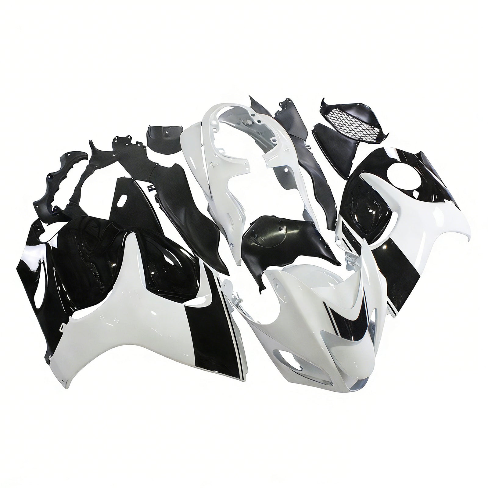 2008-2020 Suzuki Hayabusa GSX1300 Amotopart Kit de carenado de inyección Carrocería Plástico ABS # 106