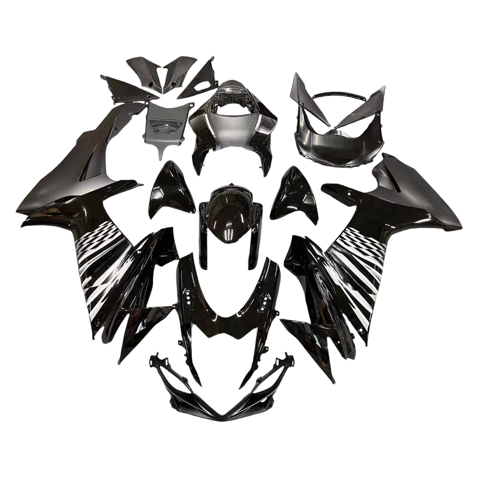 2011-2024 Suzuki GSXR 600/750 K11 Injection Fairing Kit Karosseri Plast ABS