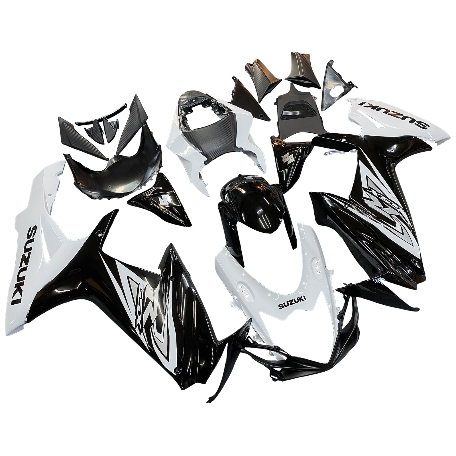 2011-2024 Suzuki GSXR 600/750 K11 Injektionsmässa Kit Kroppsarbetet Plastiskt ABS