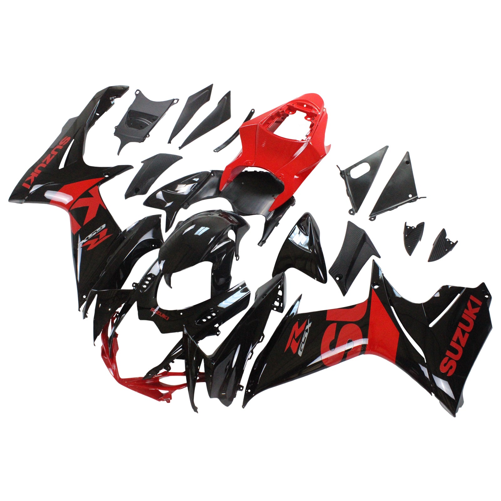 2011-2024 Suzuki GSXR 600/750 K11 Amotopart Kit de carenado de inyección Carrocería Plástico ABS # 101