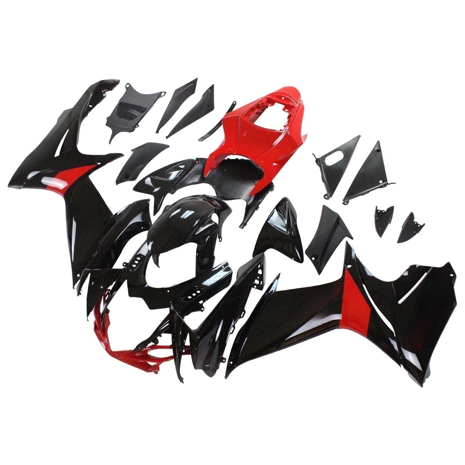 2011-2024 Suzuki GSXR 600/750 K11 AMOTOPART Injeção Kit de fada para carroceria Plástico ABS #101