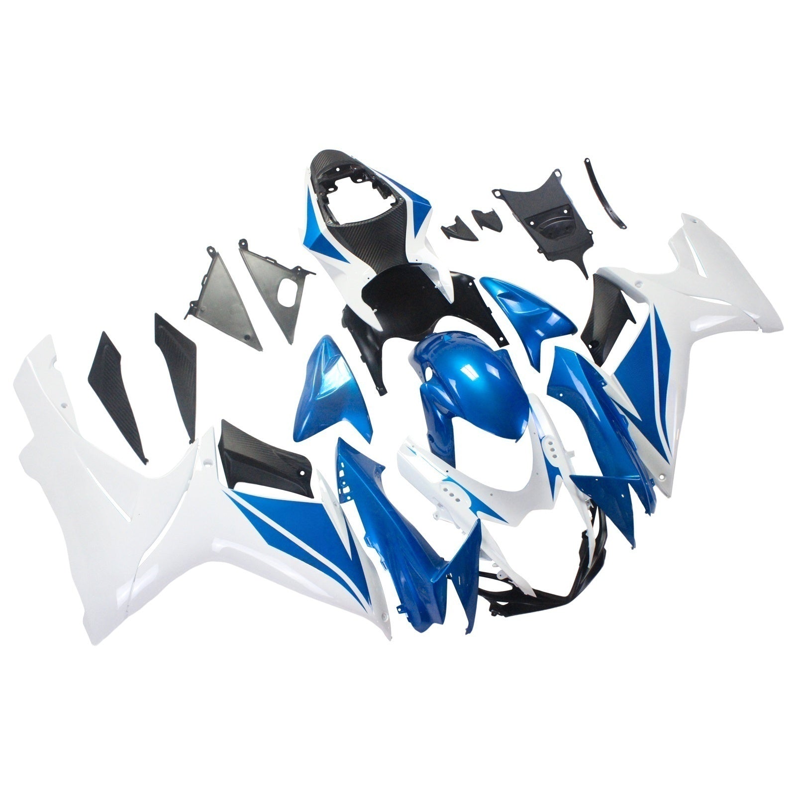 2011-2024 Suzuki GSXR 600/750 K11 Kit de carénage d'injection Amotopart carrosserie plastique ABS #101