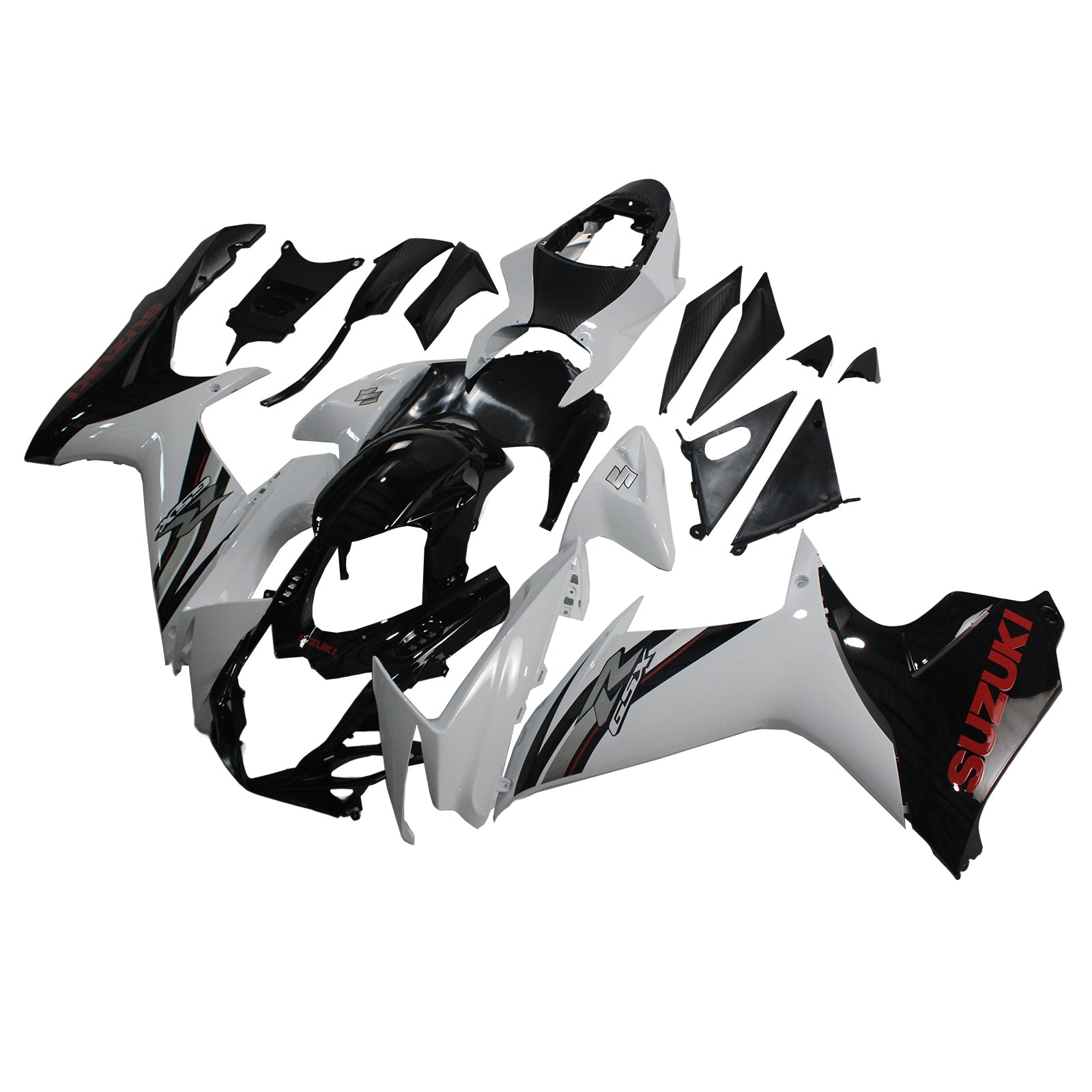 2011-2024 Suzuki GSXR 600/750 K11 Amotopart Kit de carenado de inyección Carrocería Plástico ABS # 101