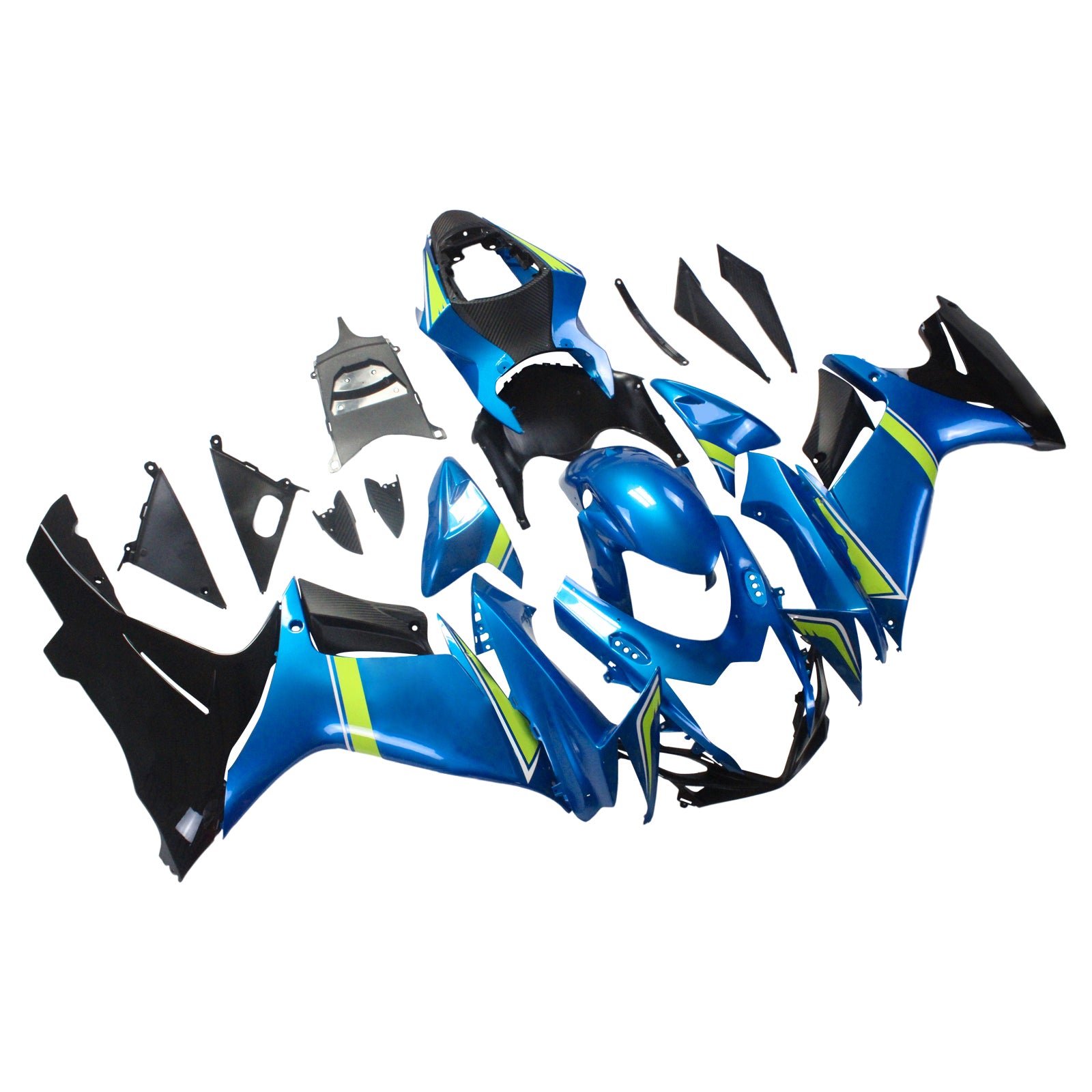 2011-2024 Suzuki GSXR 600/750 K11 Amotopart Injection Fairing Kit Bodywork Plastic ABS #101
