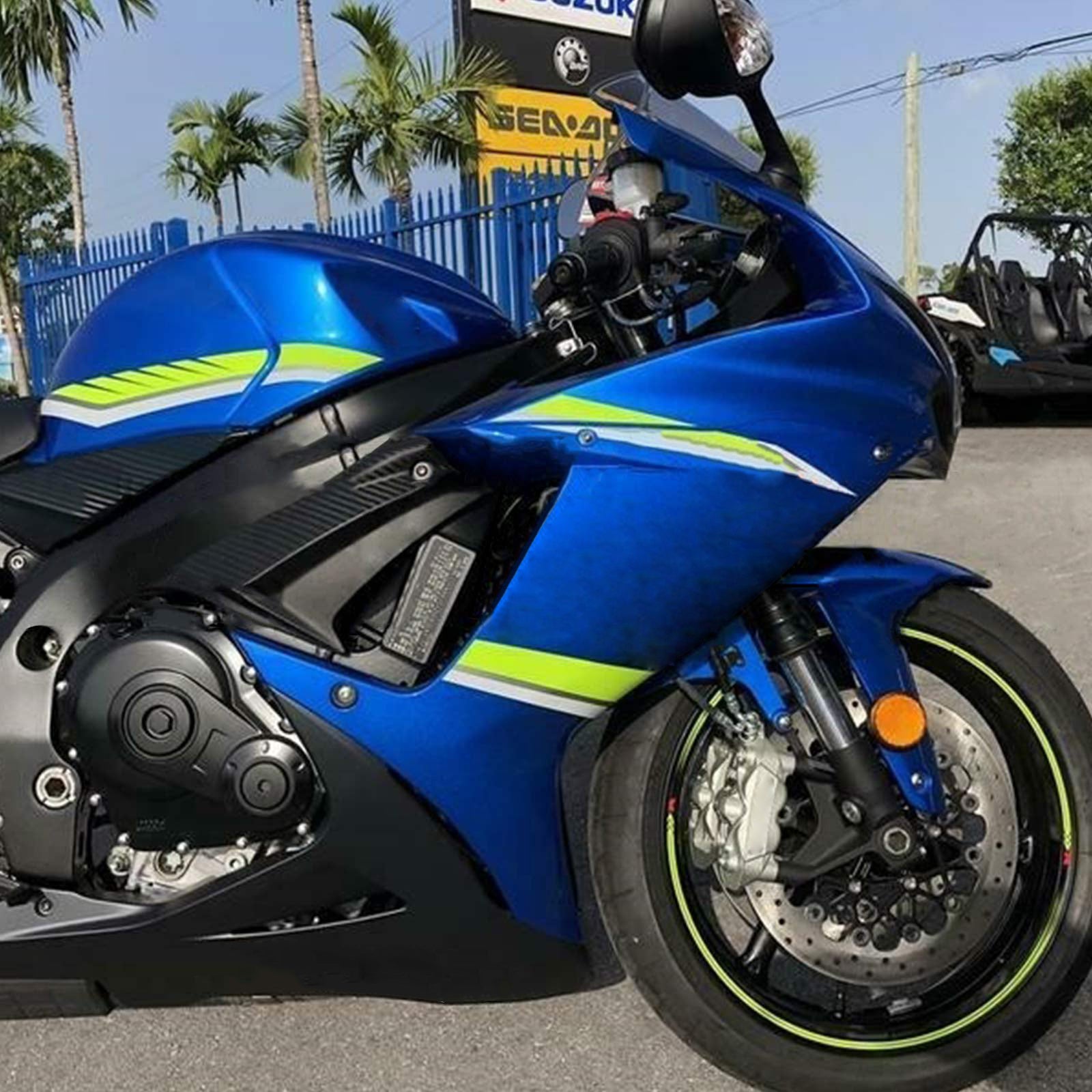 2011-2024 Suzuki GSXR 600/750 K11 Amotopart Injection Fairing Kit Bodywork Plastic ABS #101