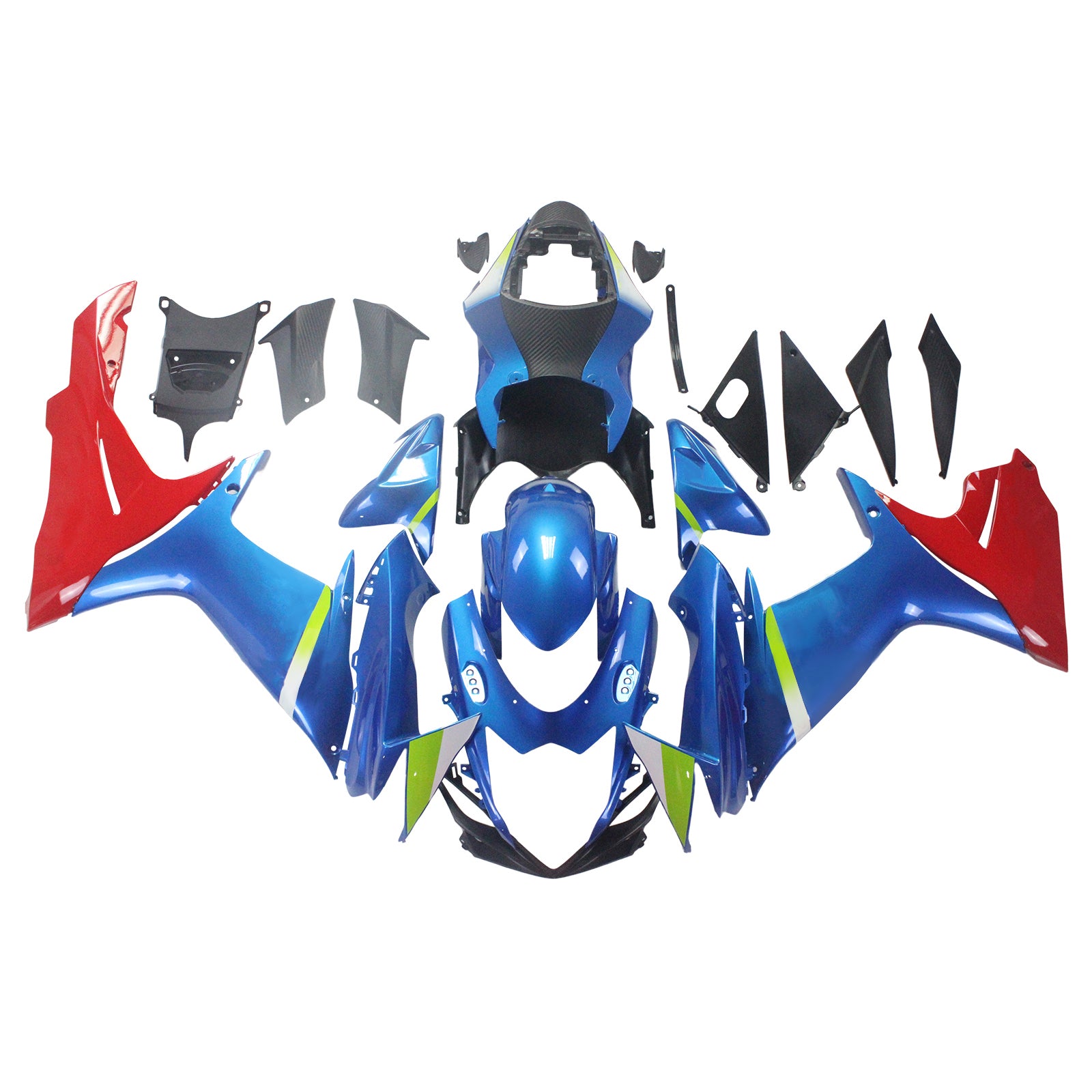2011-2024 Suzuki GSXR 600/750 K11 Amotopart Injection Fairing Kit Bodywork Plastic ABS #101