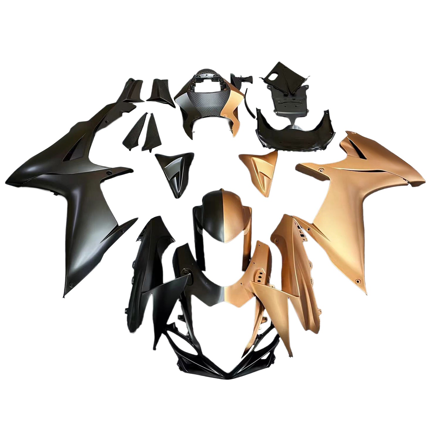 2011-2024 Suzuki GSXR 600/750 K11 Amotopart Injectiekuipset Carrosserie Kunststof ABS #101