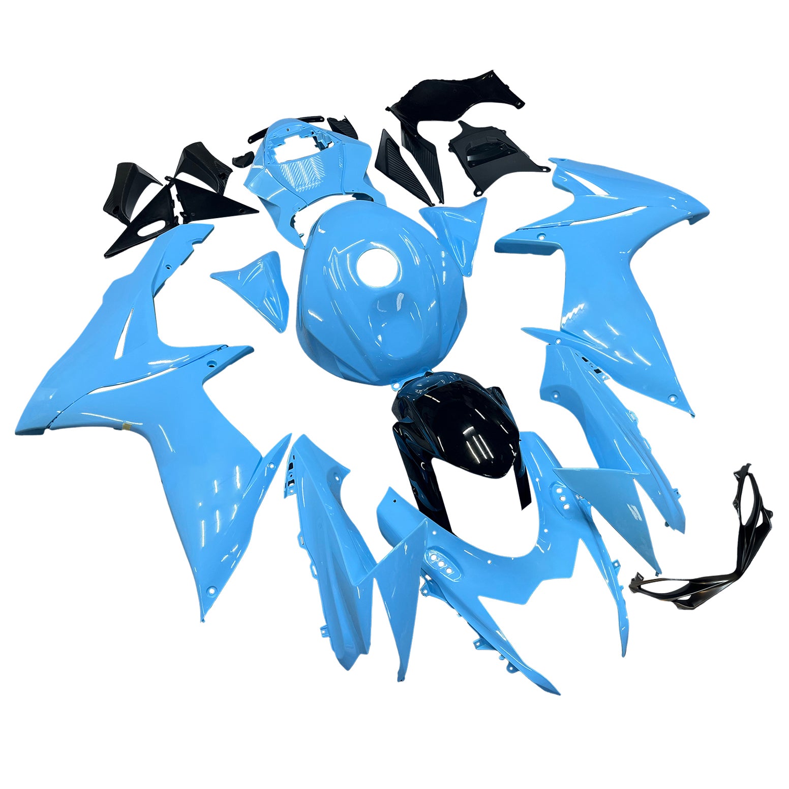2011-2024 Suzuki GSXR 600/750 K11 Amotopart Injection Fairing Kit Bodywork Plastic ABS #101