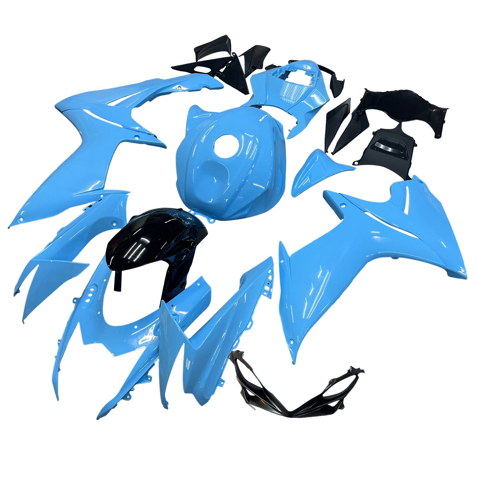 2011-2024 Suzuki GSXR 600/750 K11 Amotopart Injection Fairing Kit Bodywork Plastic ABS #101
