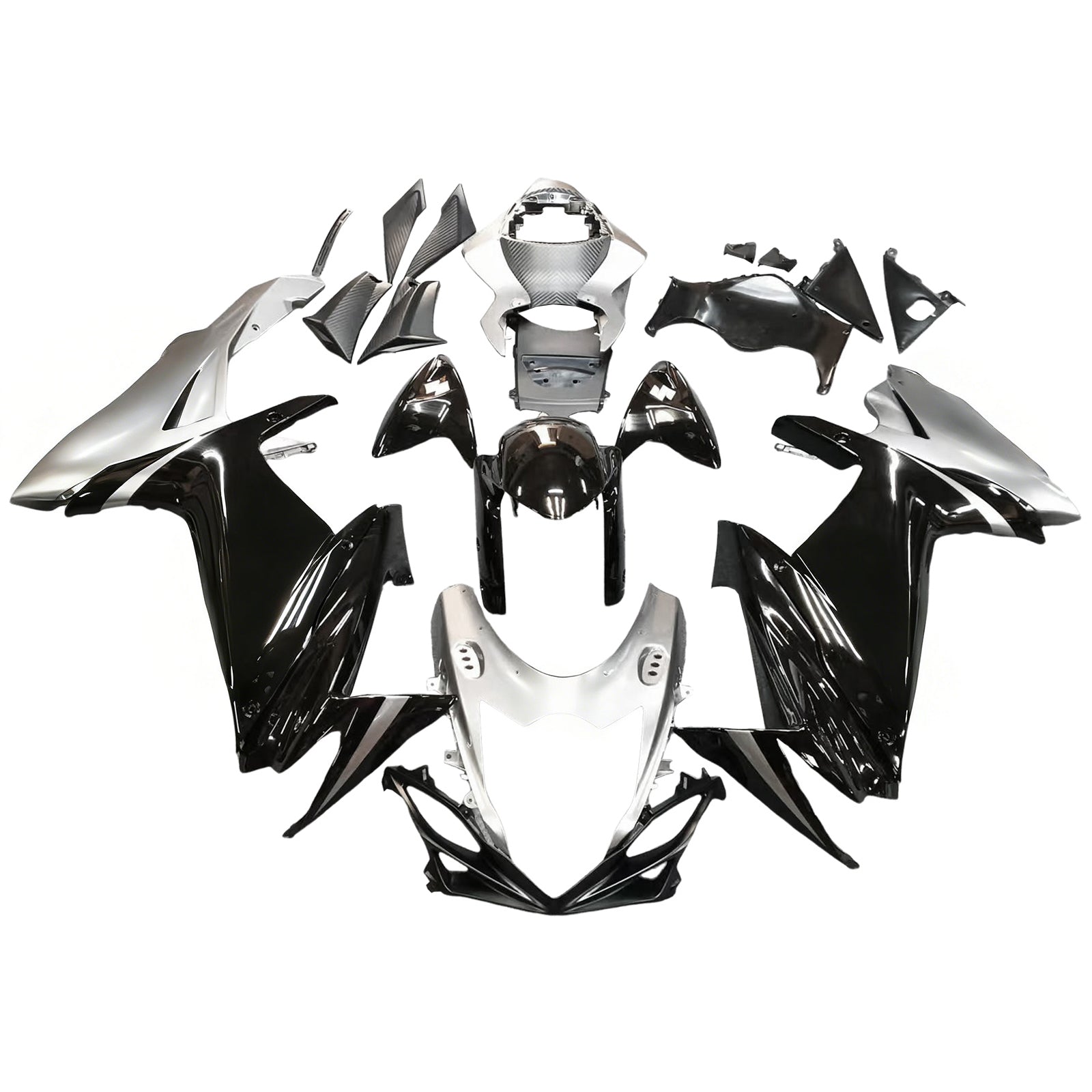 2011-2024 Suzuki GSXR 600/750 K11 Kit de carénage d'injection Amotopart carrosserie plastique ABS #101