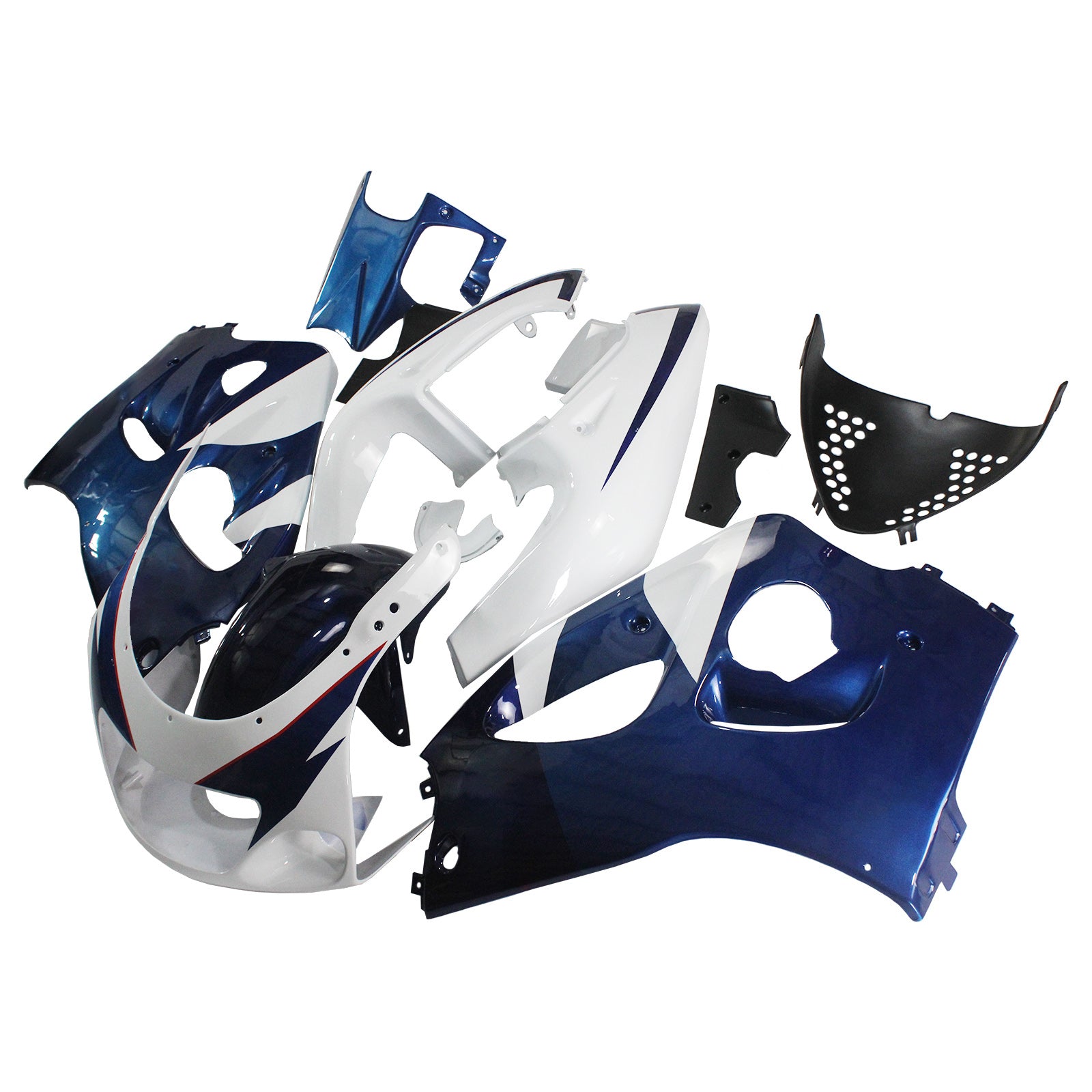 1996-2000 Suzuki GSXR 600/750 Kit de carénage d'injection Amotopart Carrosserie Plastique ABS #102