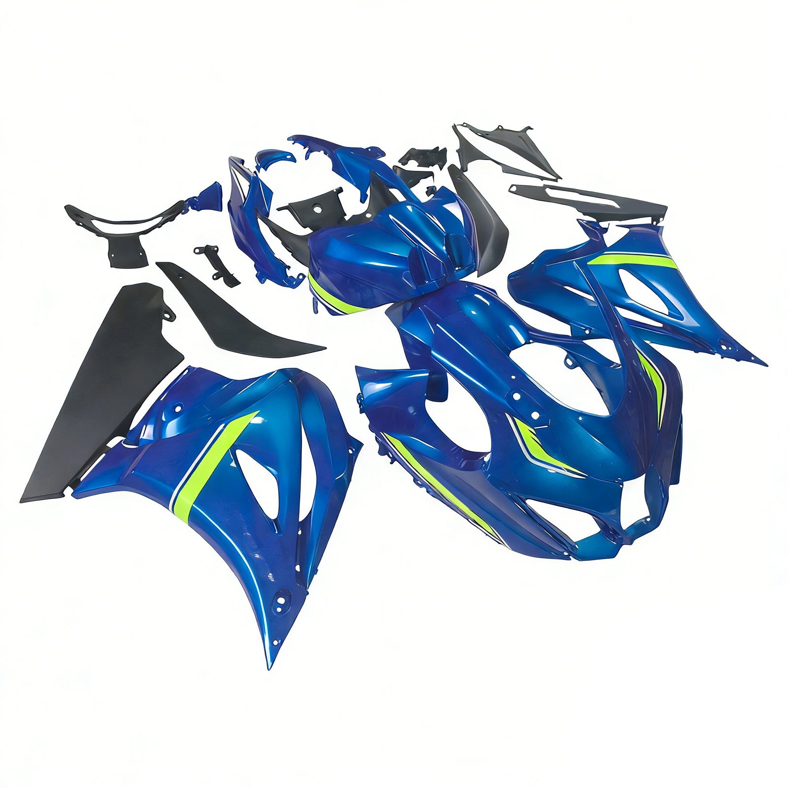 2017-2025 Suzuki GSXR1000 K17 Kit de carénage d'injection carrosserie plastique ABS #101