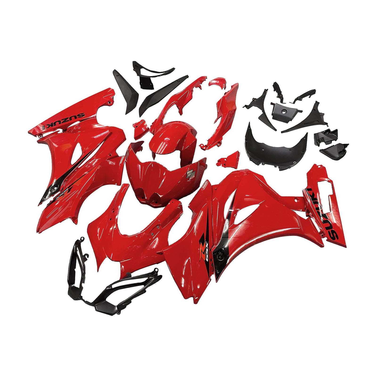 2017-2025 Suzuki GSXR1000 K17 Injektionsmässa Kit Bodywork Plastic ABS #101