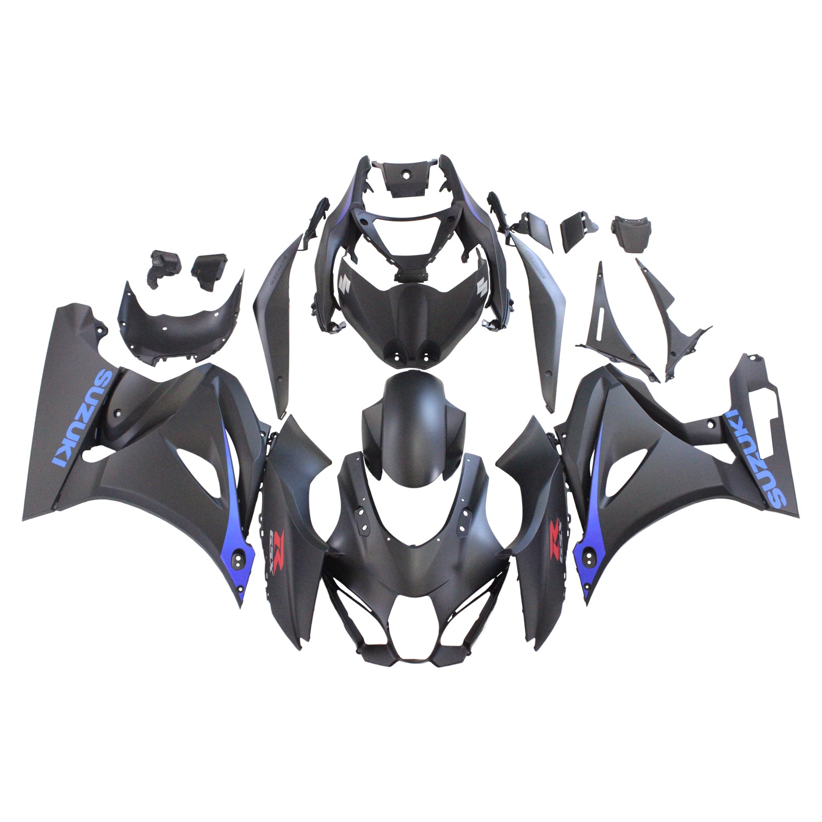 2017-2025 Suzuki GSXR1000 K17 Kit de carénage injection Bodywork Plastic Abs # 101