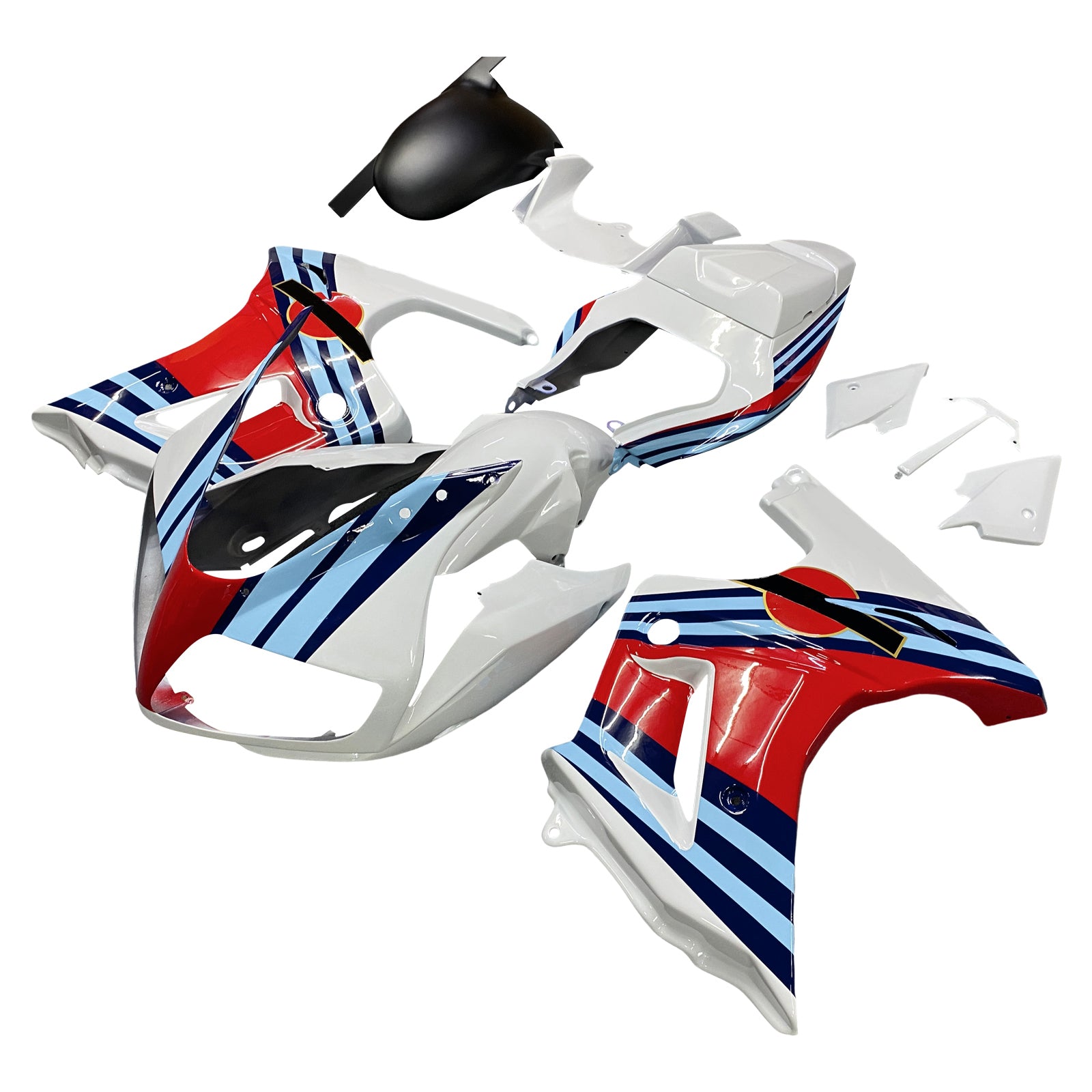 2003-2013 Suzuki SV650 Amotopart vstrekovacia kapotážová súprava Kodywork Plastic ABS #101