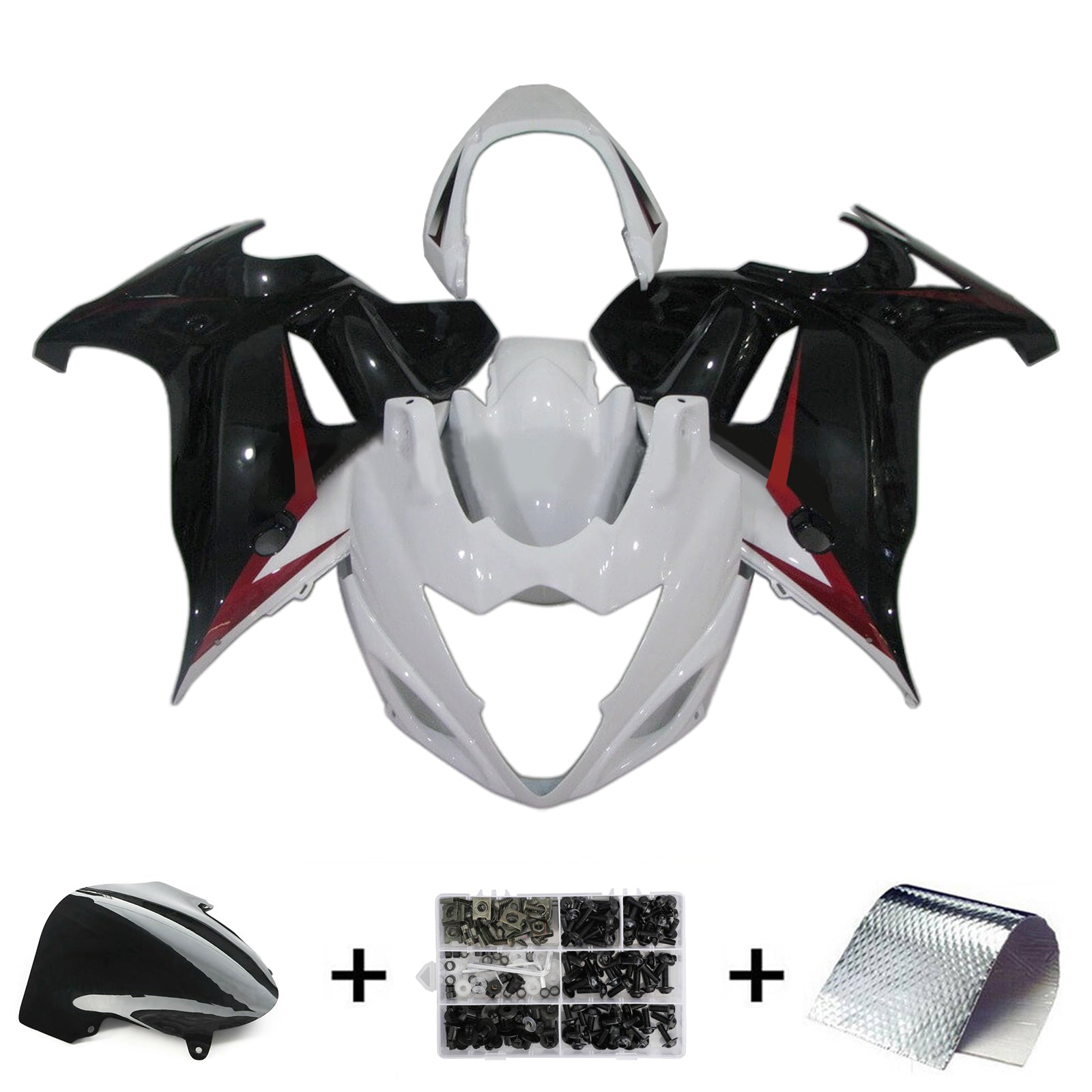 2008-2013 Suzuki Katana GSX650F Injectiekuipset Carrosserie Kunststof ABS
