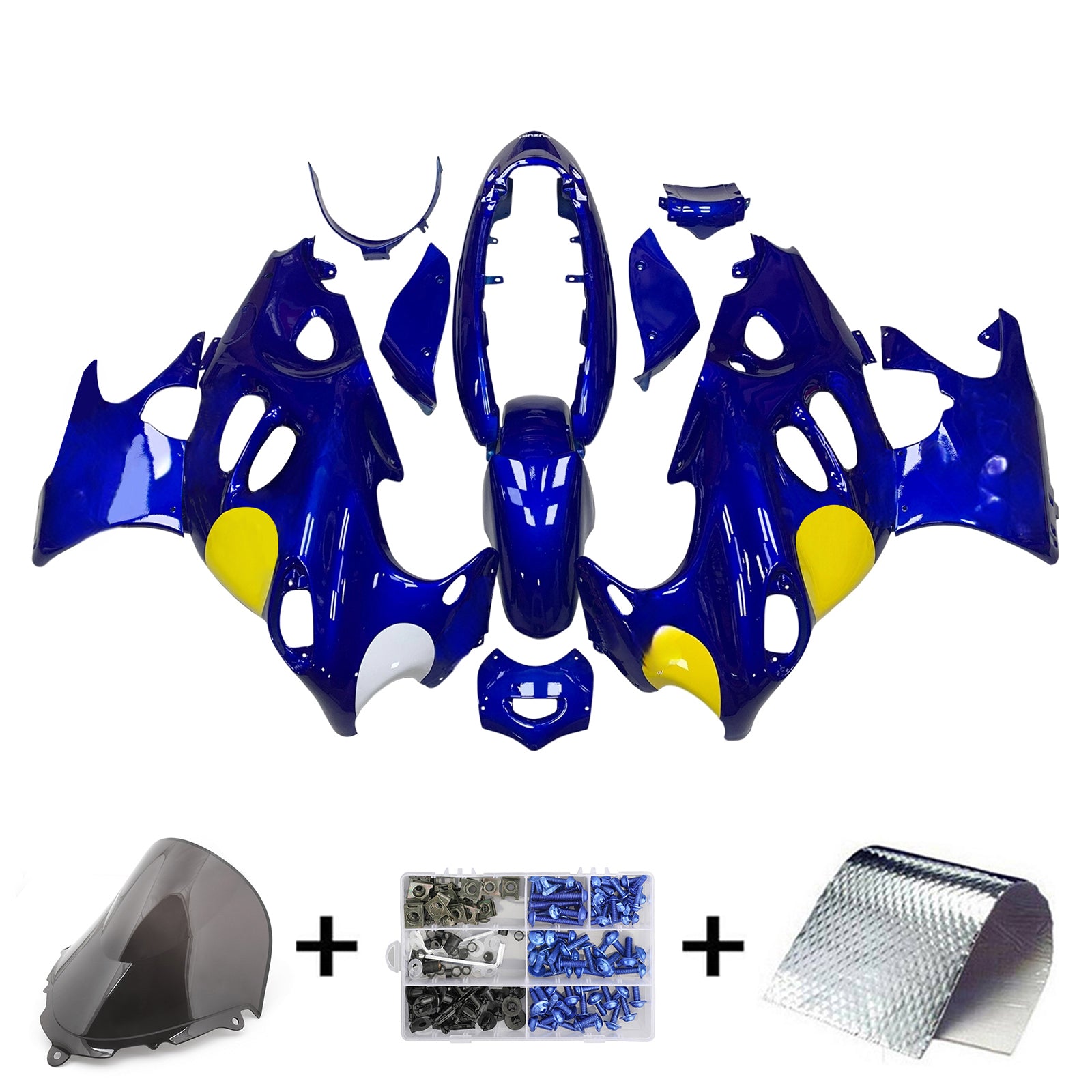 2005-2006 Suzuki Katana GSXF600 GSXF750 Injectiekuipset carrosserie #118