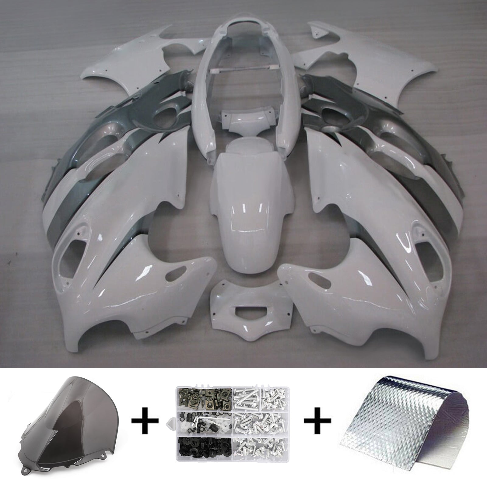 2005-2006 Suzuki Katana GSXF600 GSXF750 Amotopart Kit de carenado de inyección Carrocería # 120