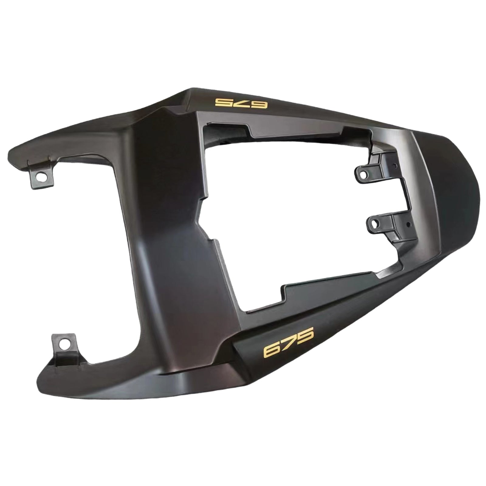 2006-2008 Triumph Daytona 675 Black Bodywork Fairing ABS Formsprutning 9# Generic