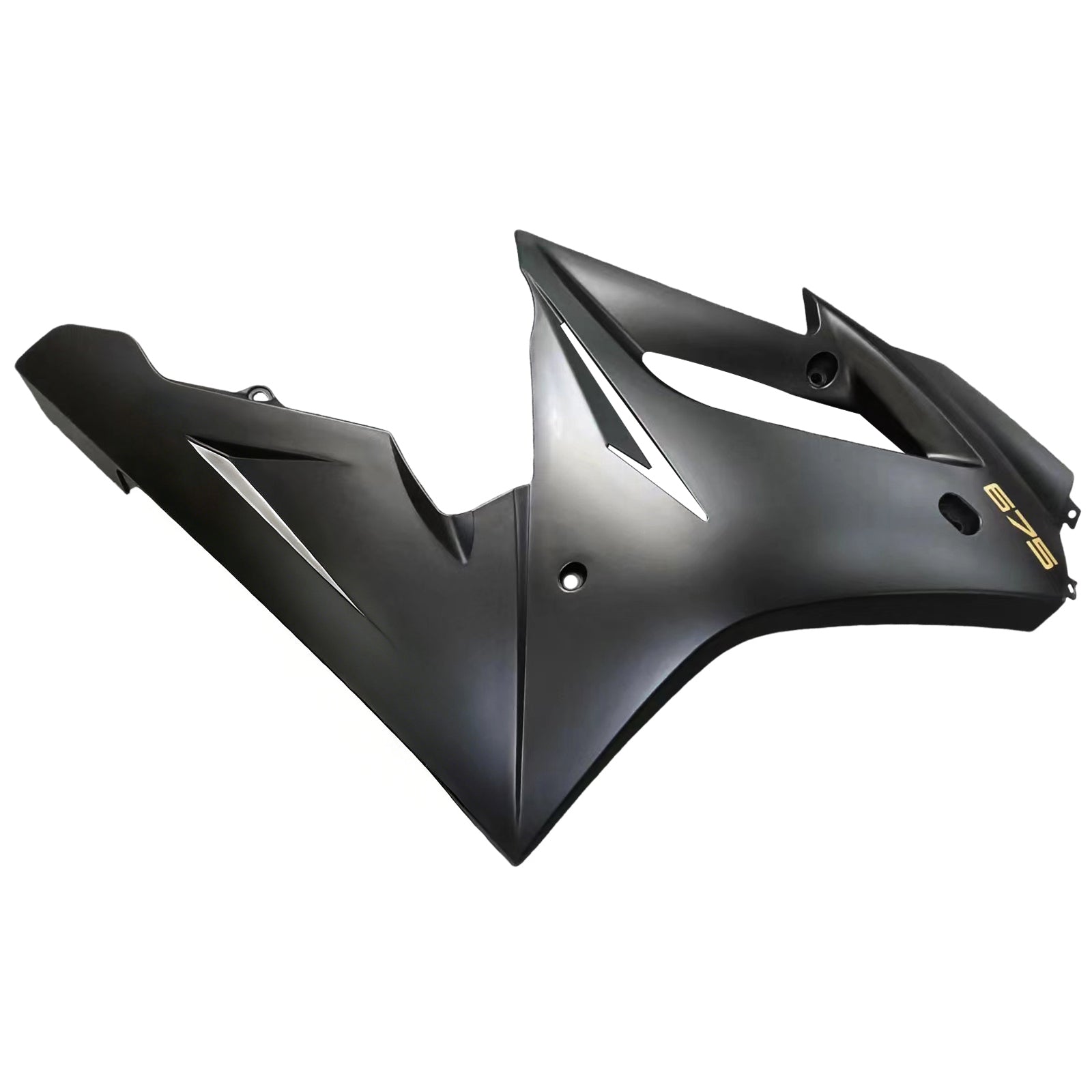 2006-2008 Triumph Daytona 675 Carenado de carrocería negro ABS moldeado por inyección 9# genérico