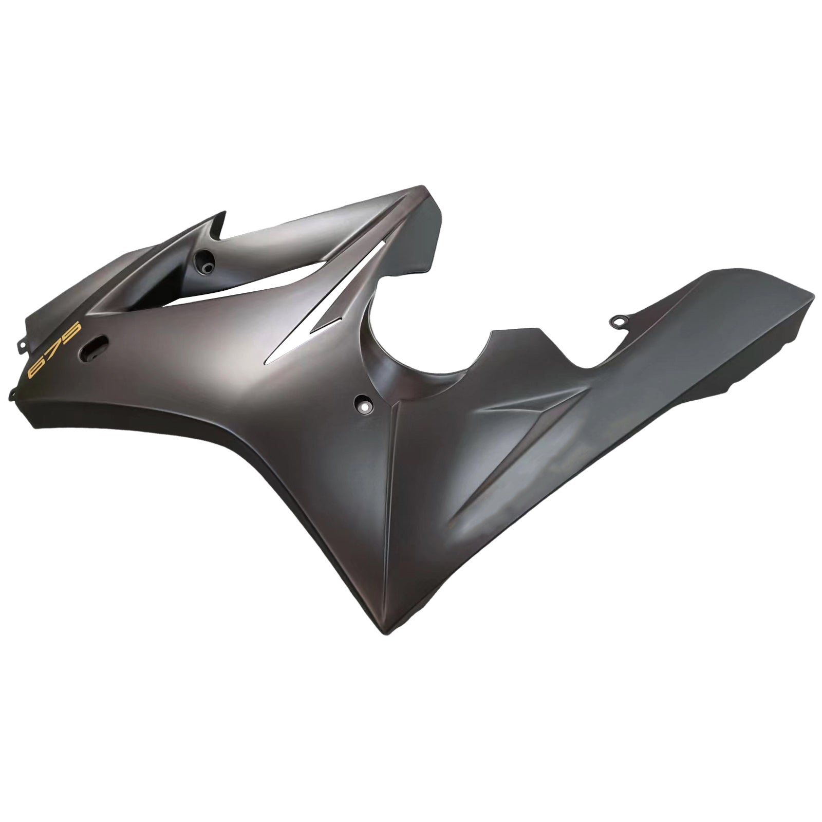 2006-2008 Triumph Daytona 675 Black Bodywork Fairing ABS Formsprutning 9# Generic