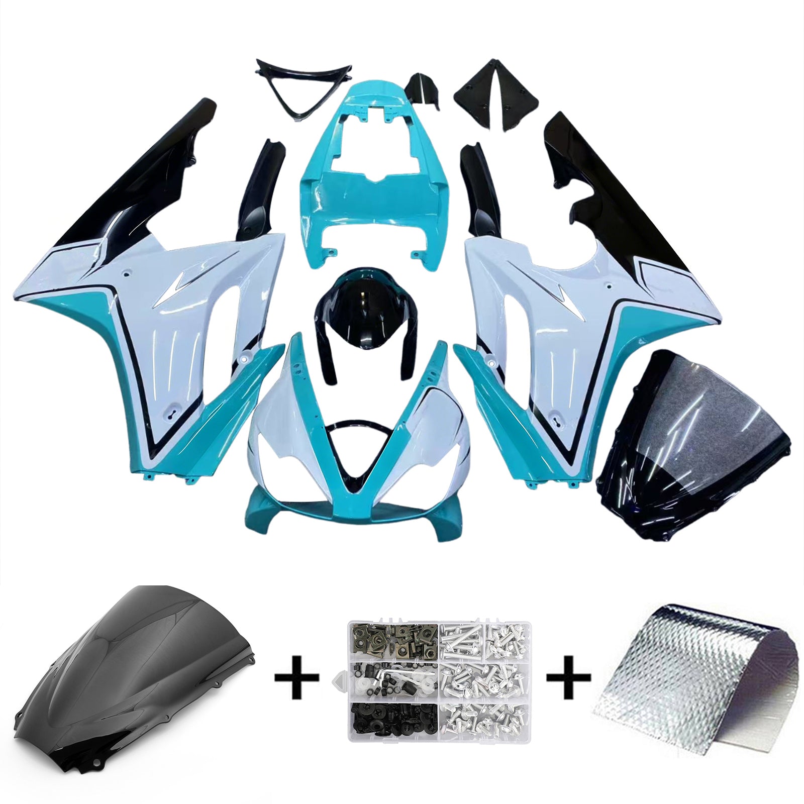 2006-2008 Triumph Daytona 675 kuipset carrosserie kunststof ABS