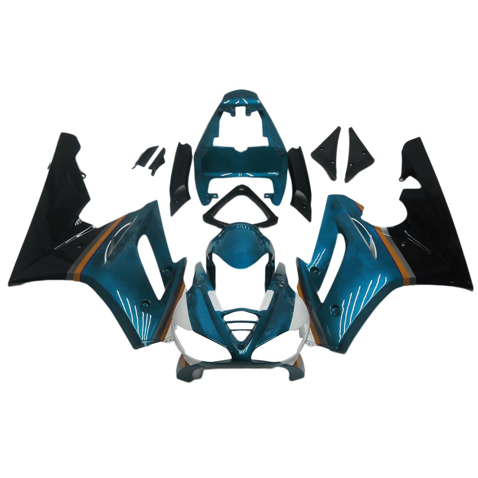 2009-2012 Triumph Daytona 675 Fairing Kit Bodywork plast Abs