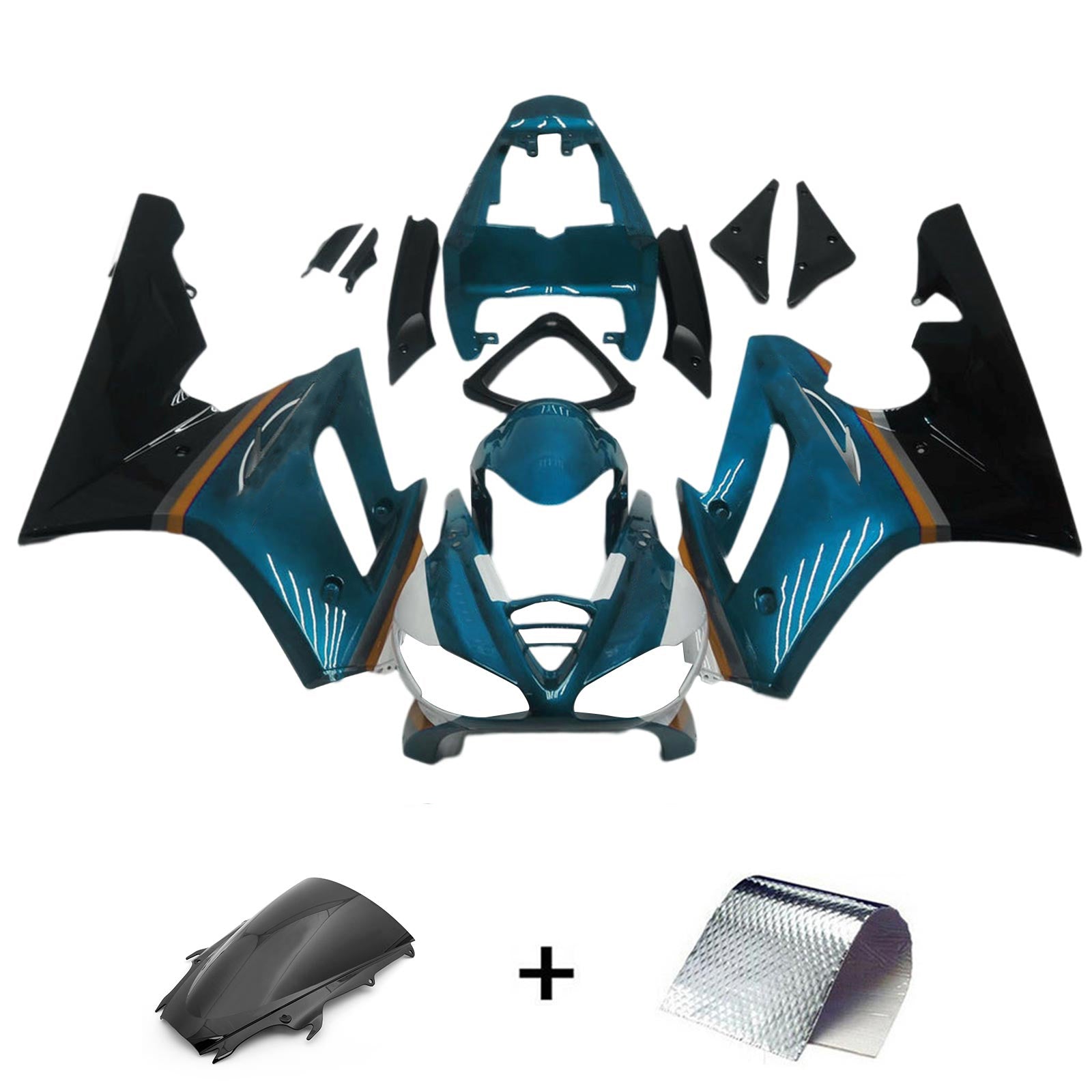 2009-2012 Triumph Daytona 675 Fairing Kit Bodywork plast Abs
