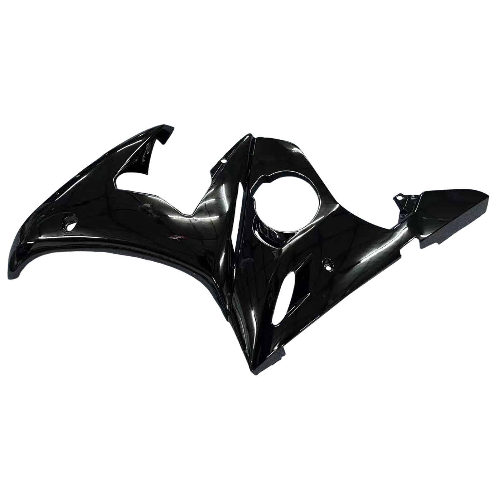 Kit en plastique d'injection de carénage avec un ajustement du boulon pour yamaha 2005 yzf r6 gloss noir générique