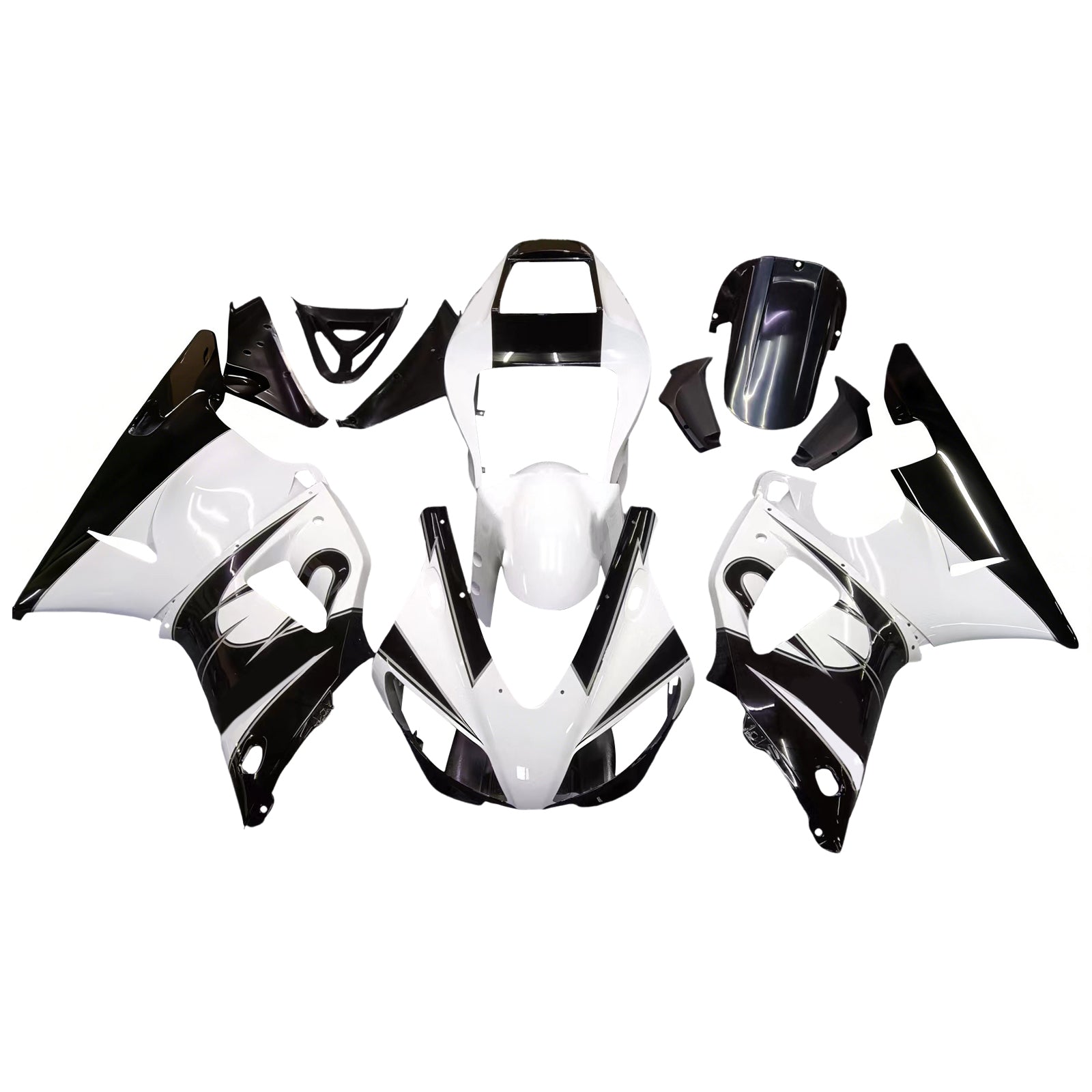 1998-1999 Yamaha YZF 1000 R1 vstrekovacia kapotaová súprava karoséria Plast ABS #108