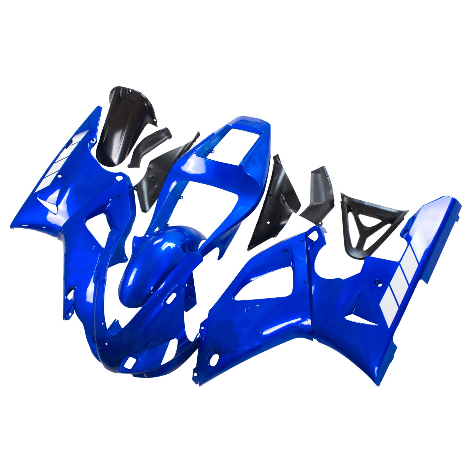 1998-1999 Yamaha YZF 1000 R1 Kit de carénage d'injection carrosserie plastique ABS # 111