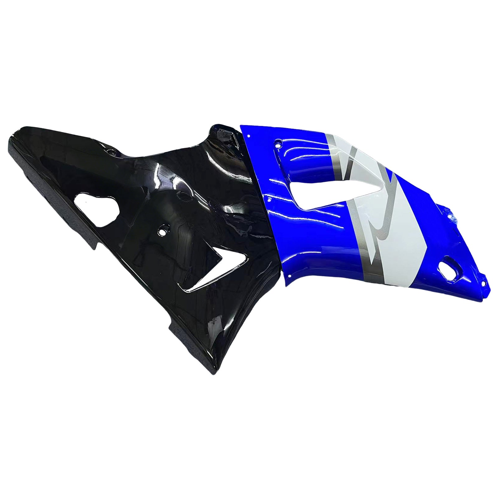 2000-2001 Yamaha YZF-R1 Bleu Noir R1 Racing Carénages Amotopart Carénage des douanes