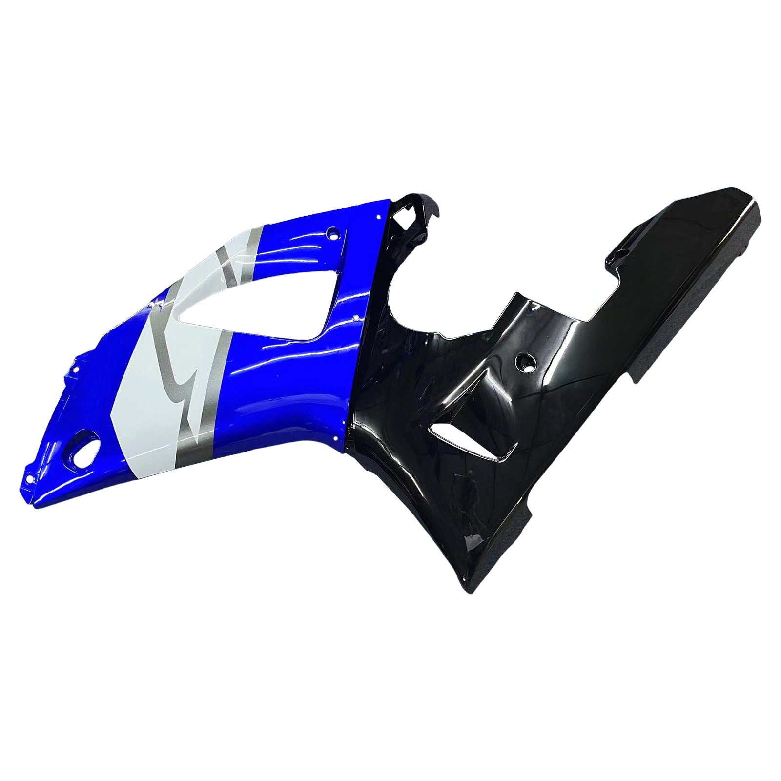 2000-2001 Yamaha YZF-R1 Bleu Noir R1 Racing Carénages Amotopart Carénage des douanes