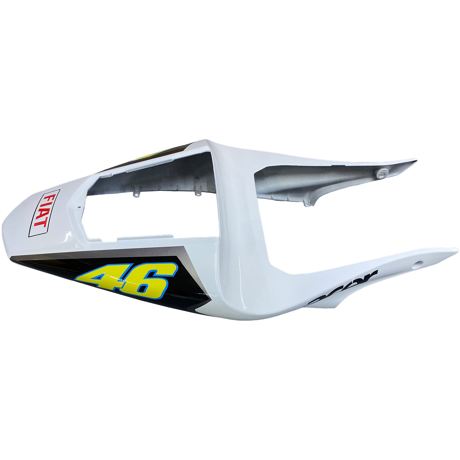 2000-2001 yamaha yzf-r1 Blue blanc n ° 46 Fairings Fiat Racing générique