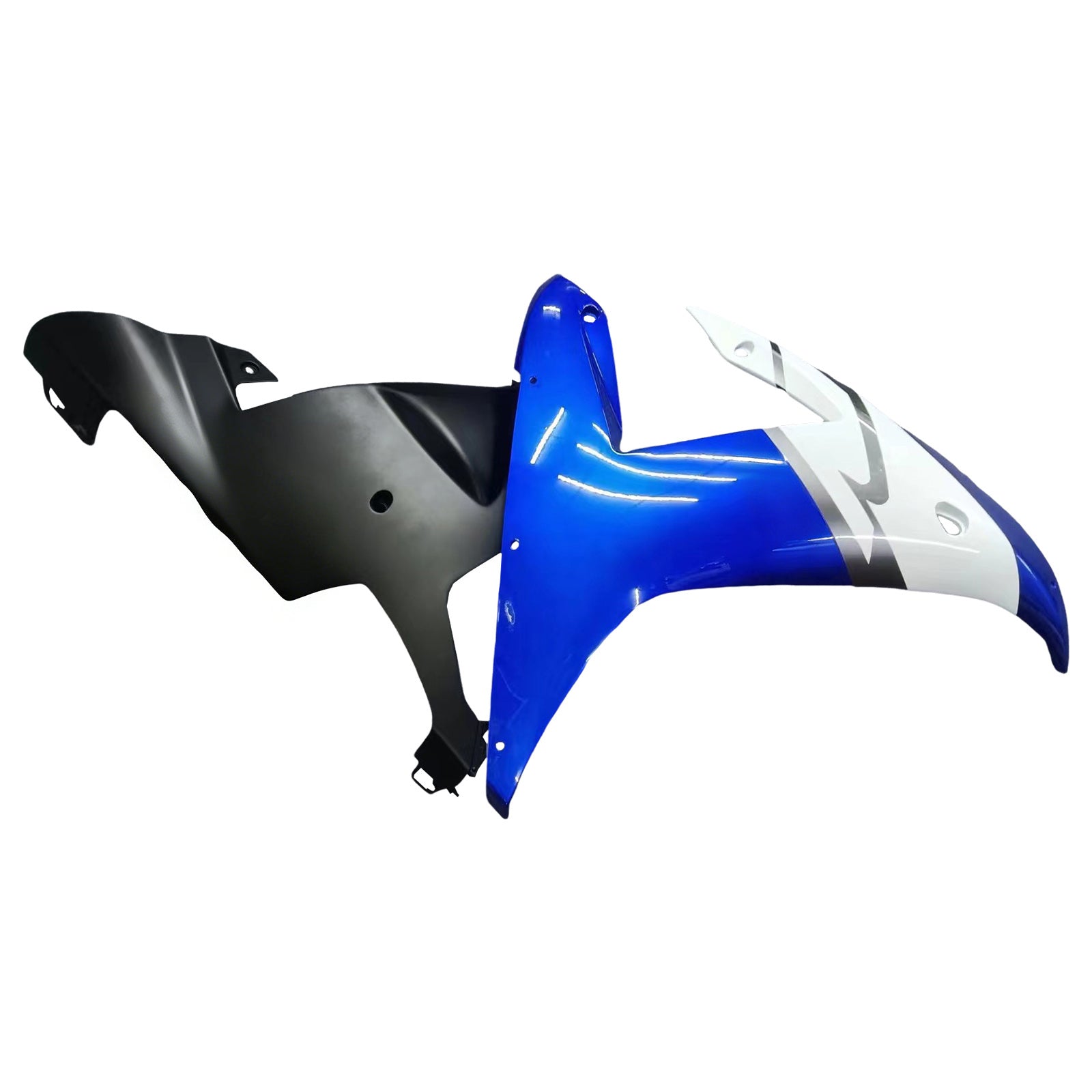 2002-2003 YZF 1000 R1 Carénage de carrosserie bleu Ensemble de plastiques moulés par injection ABS générique