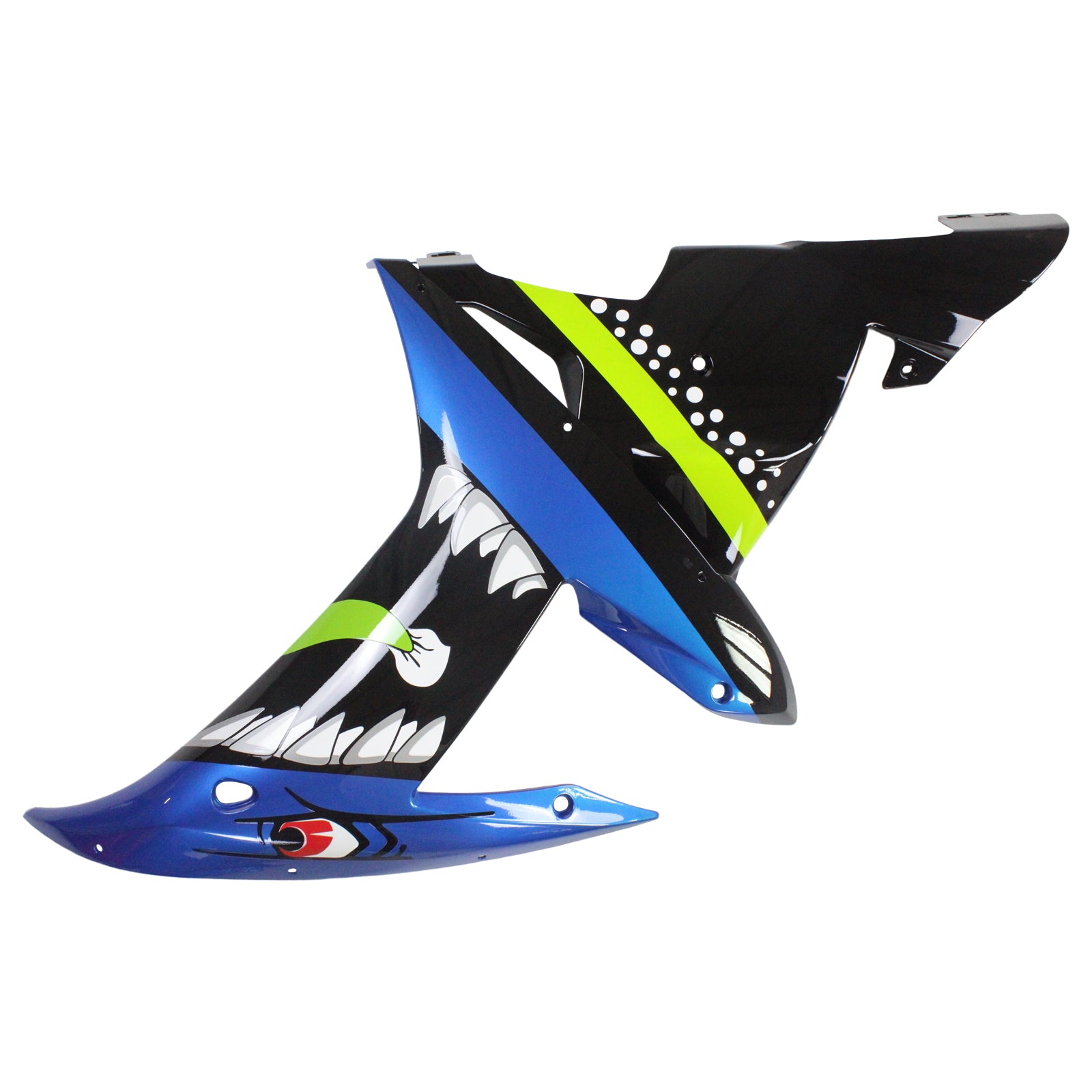 2002-2003 Yamaha YZF 1000 R1 Amotopart injectiekuipset carrosserie kunststof ABS #115