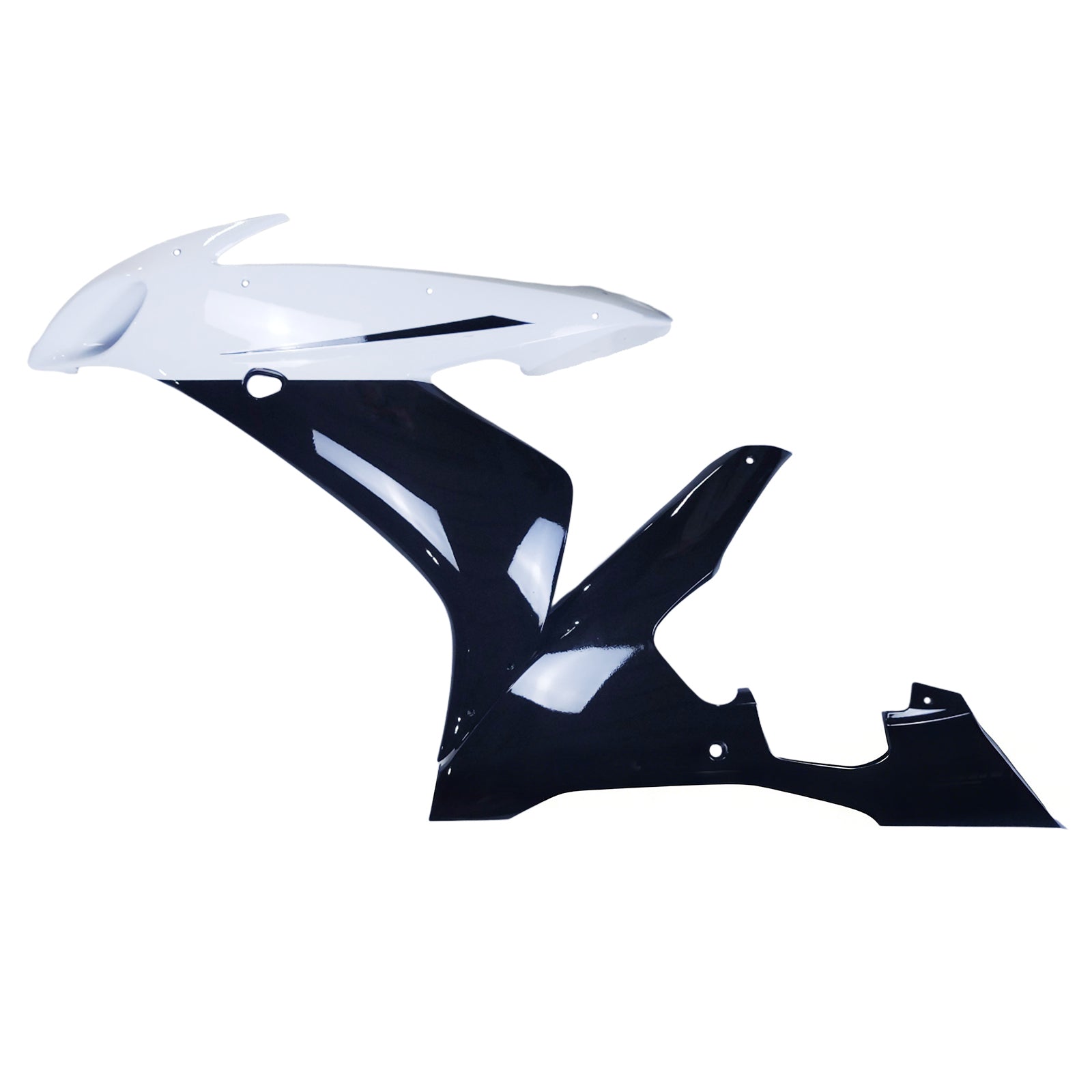 2004-2006 Yamaha YZF-R1 Zwart Wit Racing Fairings Generiek