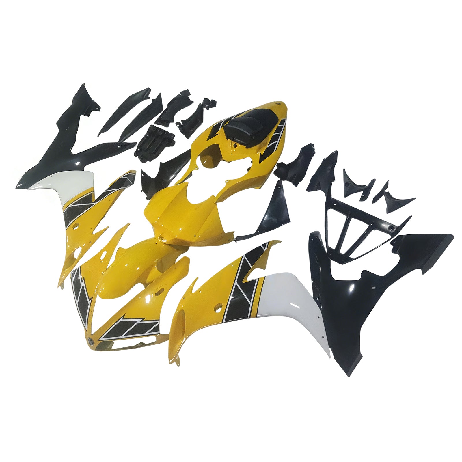 Kit de carénage jaune Yamaha R1 2004-2006