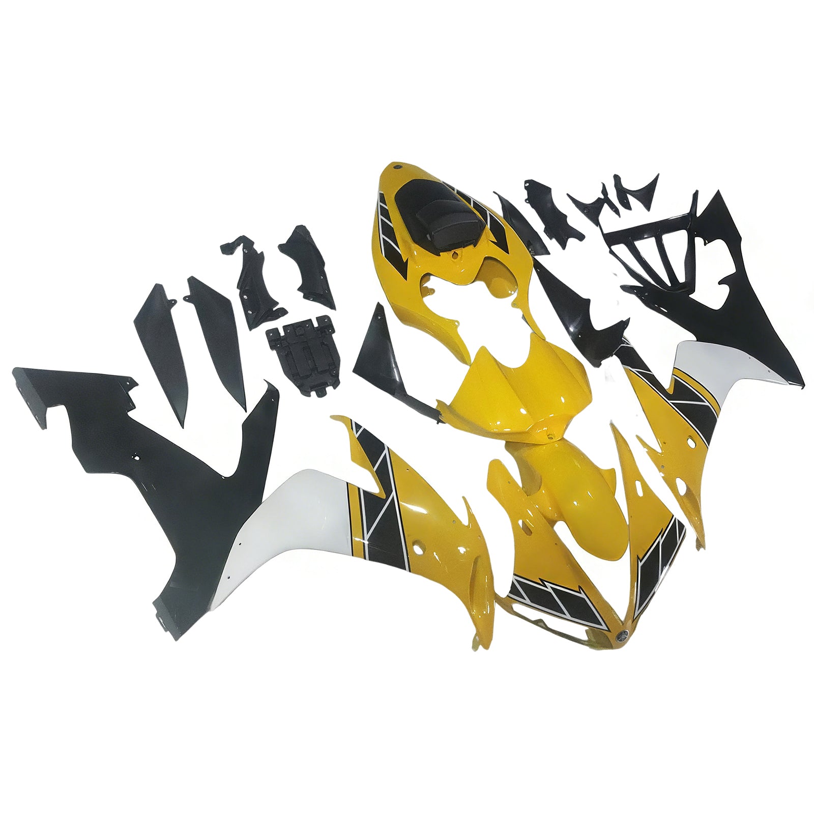 Kit de carénage jaune Yamaha R1 2004-2006