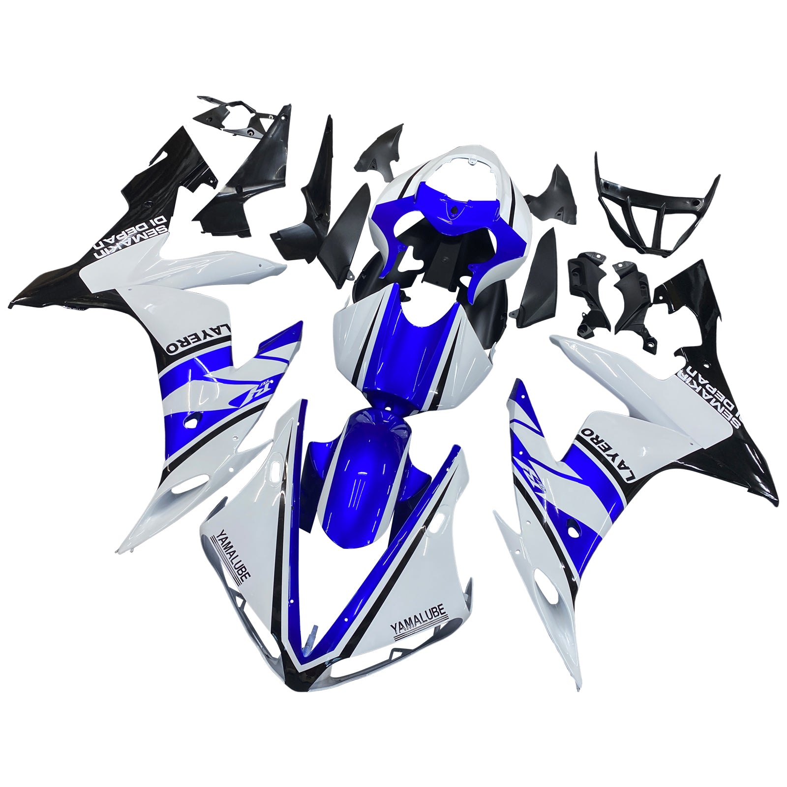 2004-2006 Yamaha YZF 1000 R1 Kuipset Carrosserie Kunststof ABS