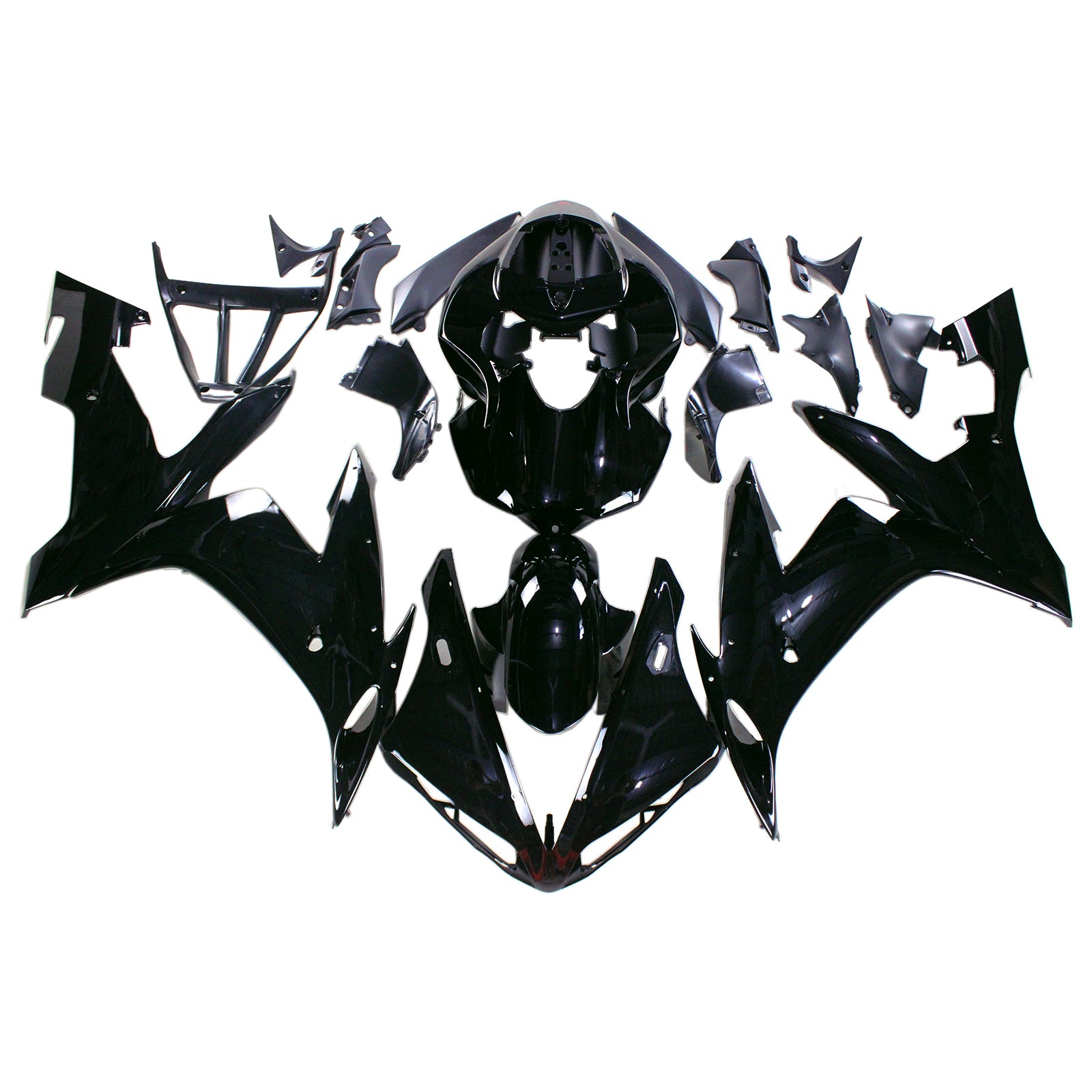 2004-2006 Yamaha YZF 1000 R1 Amotopart Injection Fairing Kit Bodywork Plastic ABS #123