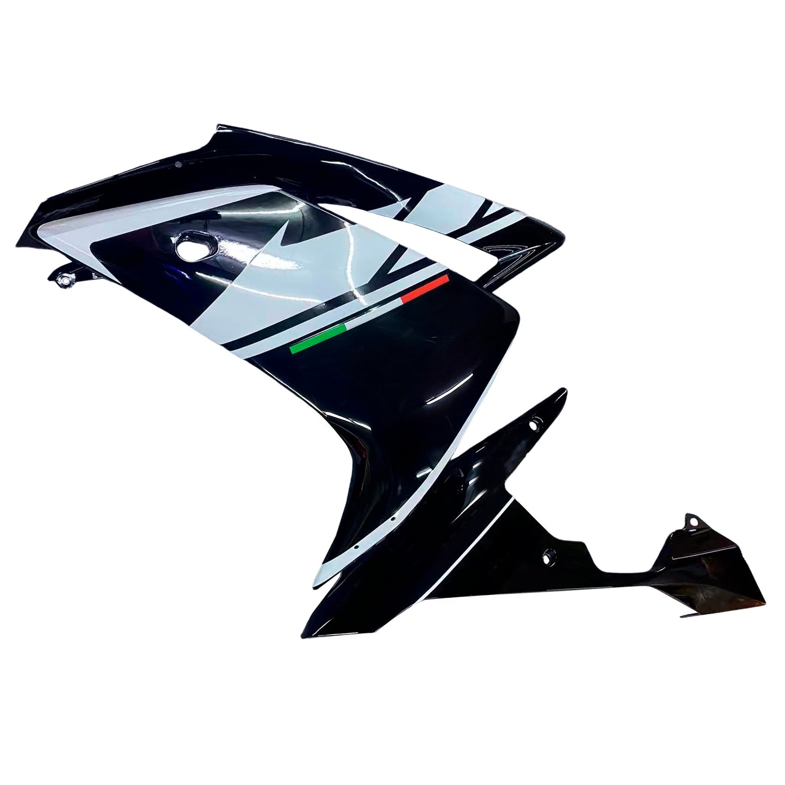 2007-2008 Yamaha YZF-R1 Black Fiat Racing Fairings Generic