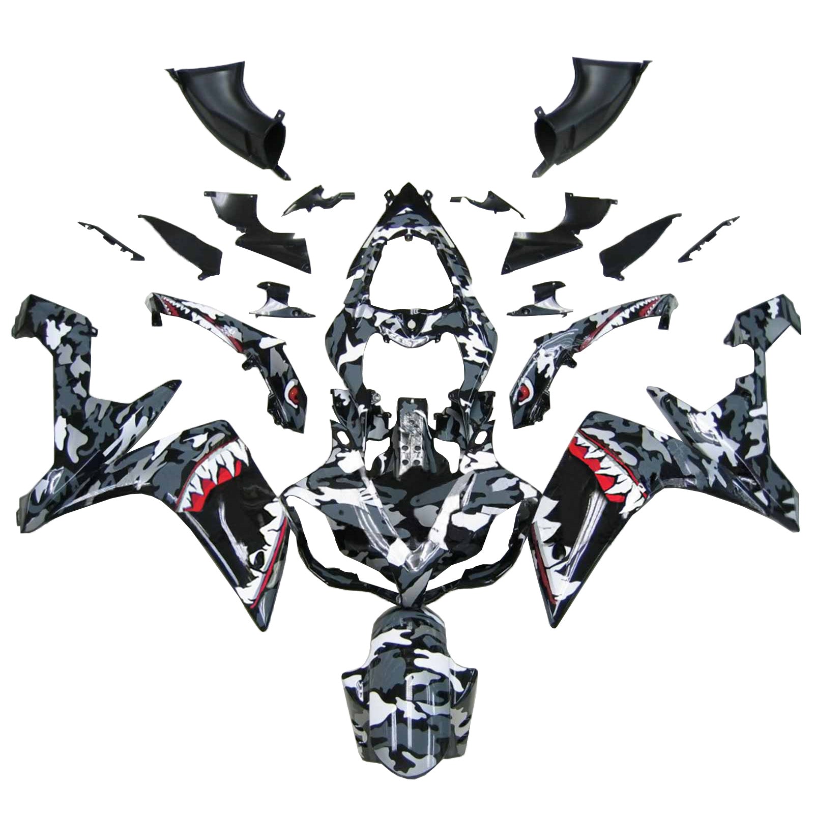 2007-2008 Yamaha YZF 1000 R1 Fairing Kit Generic