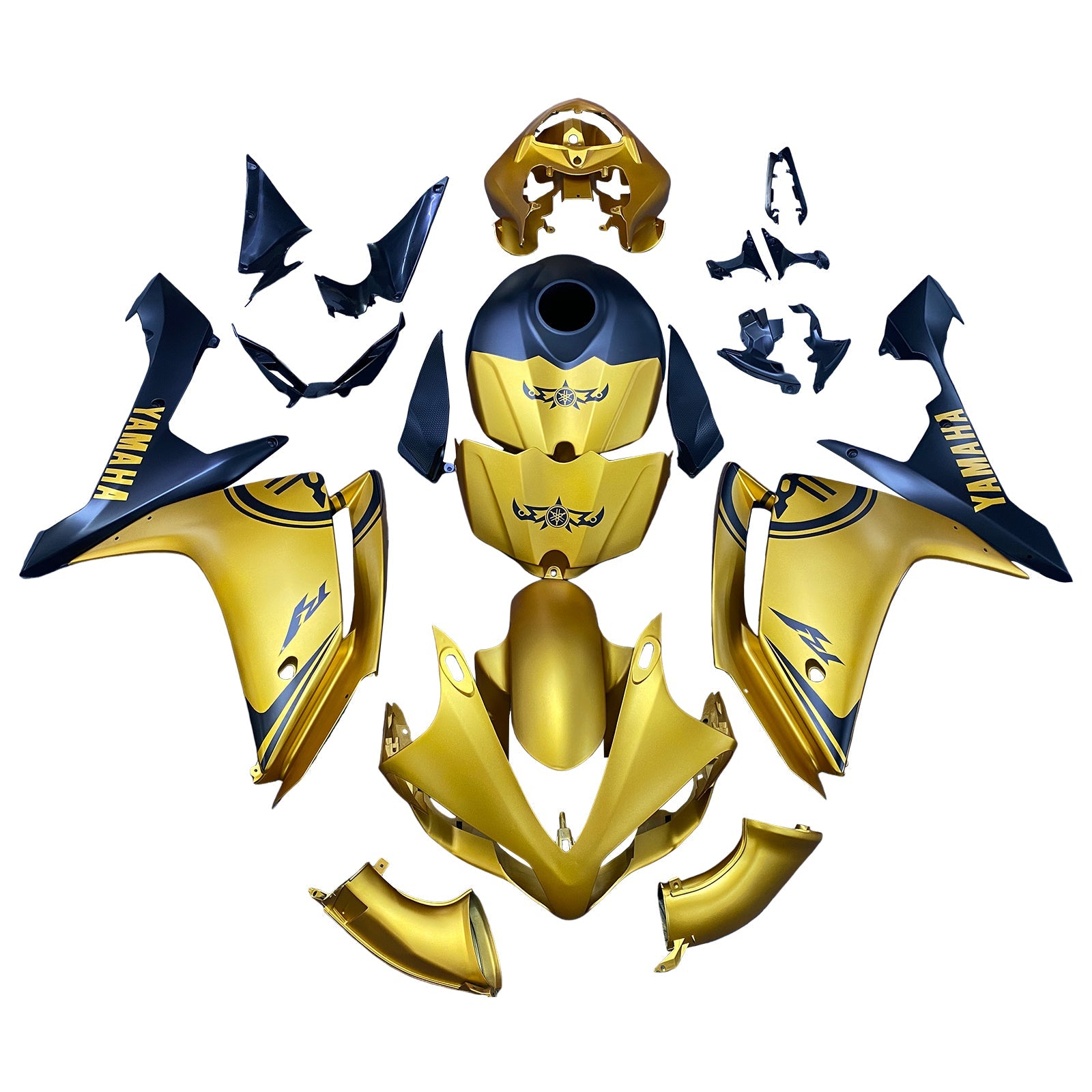 2007-2008 Yamaha yzf 1000 R1 Kit de carénage de camers de carrosserie en plastique