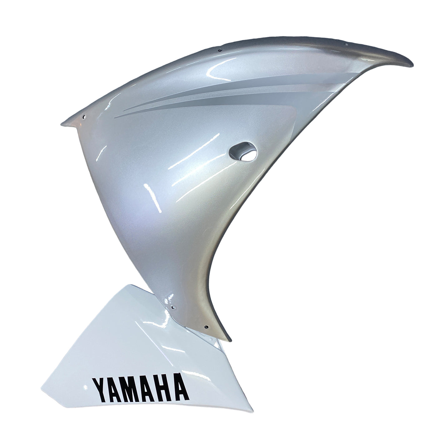 2009-20121 Yamaha YZF-R1 White Silver Racing Fairings Generic