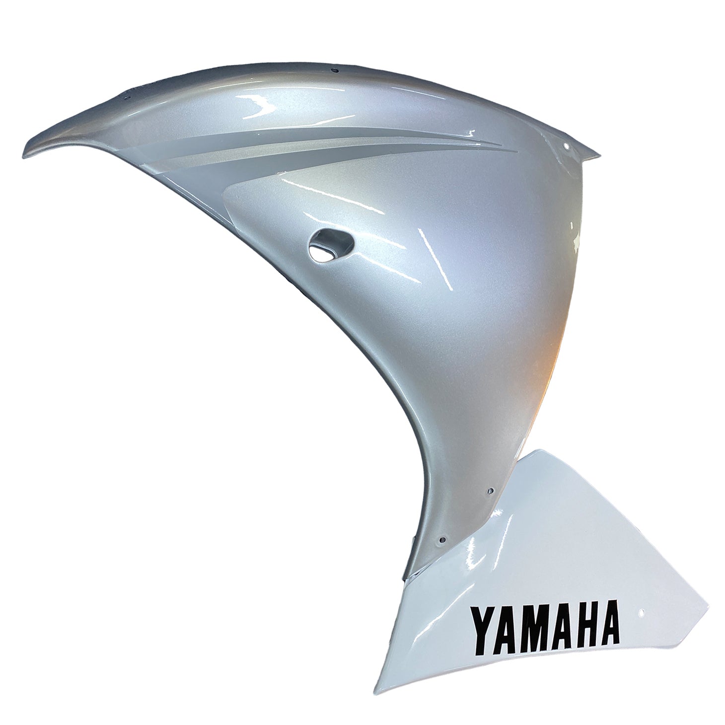 2009-20121 Yamaha YZF-R1 White Silver Racing Fairings générique