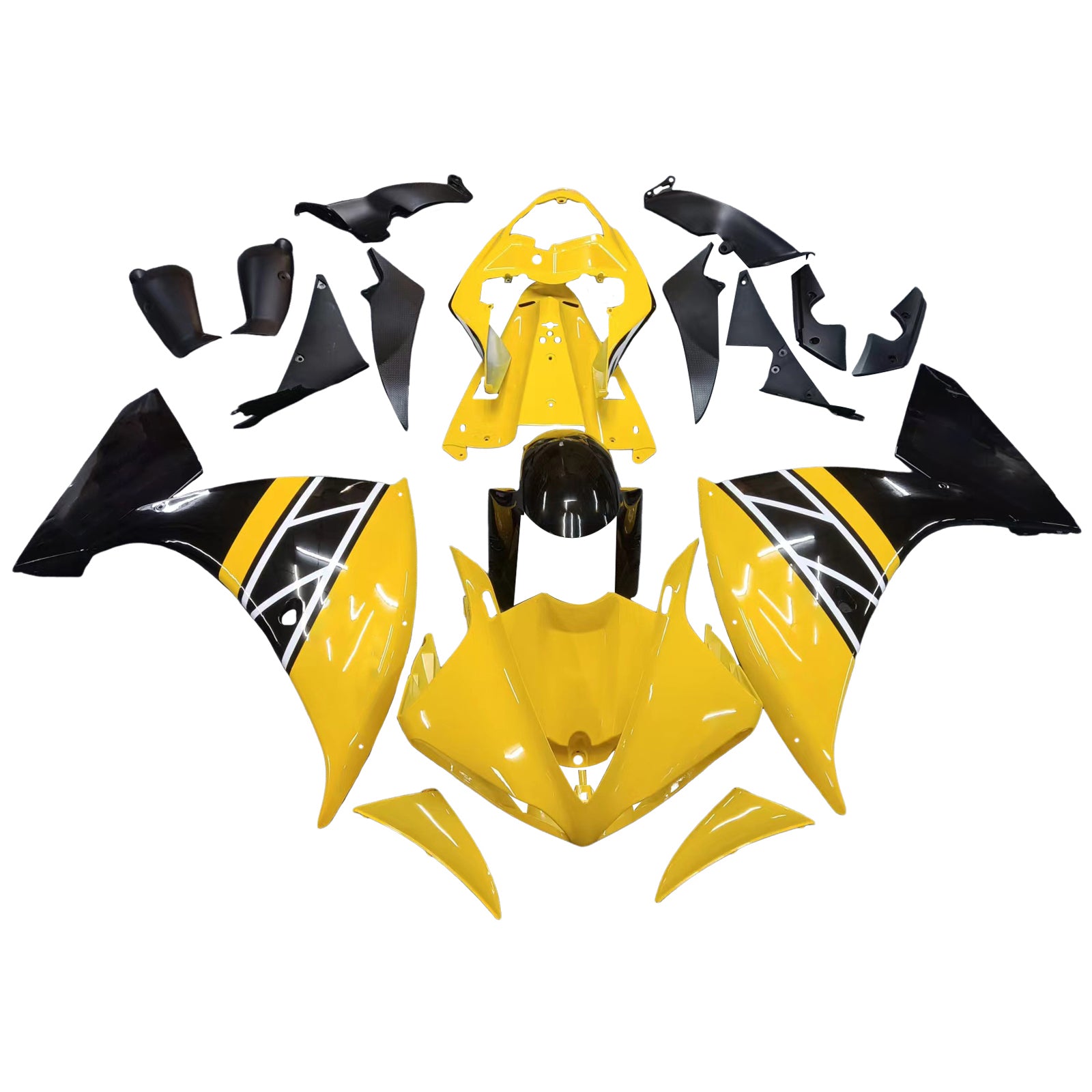 2009-2011 Yamaha YZF 1000 R1 Fairing Kit Generic