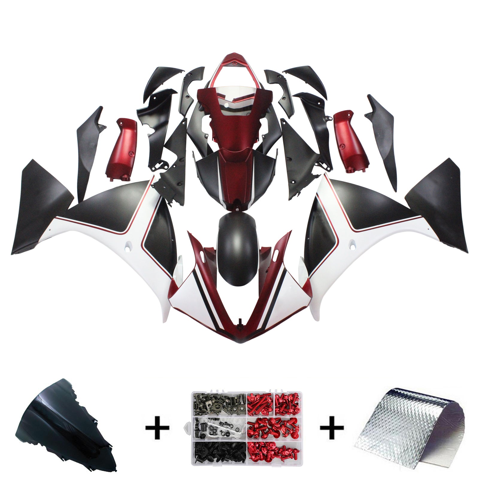 2009-2011 Yamaha YZF 1000 R1 Kit de carénage générique